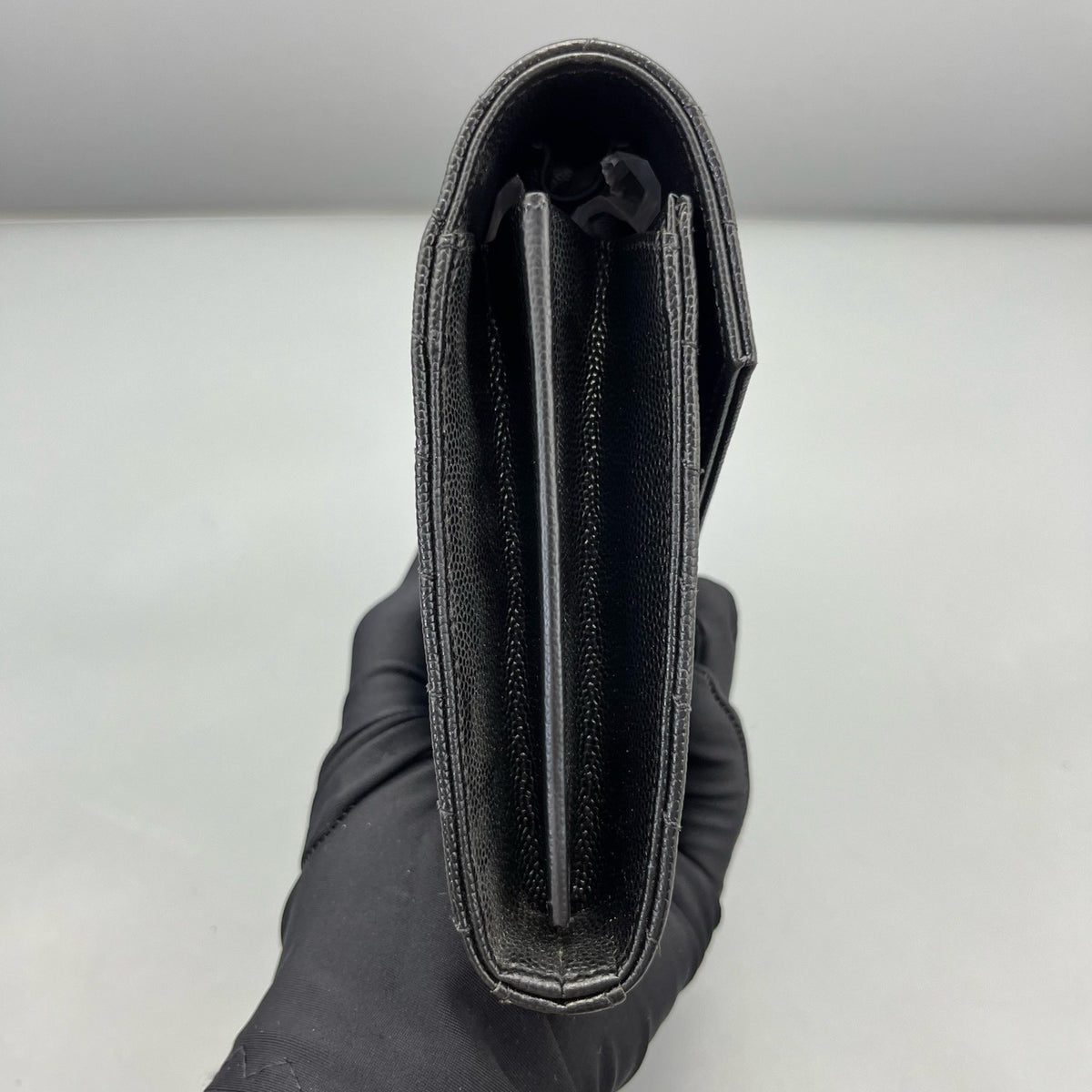 Saint Laurent - Envelope Bag - Leather - Black - (small)
