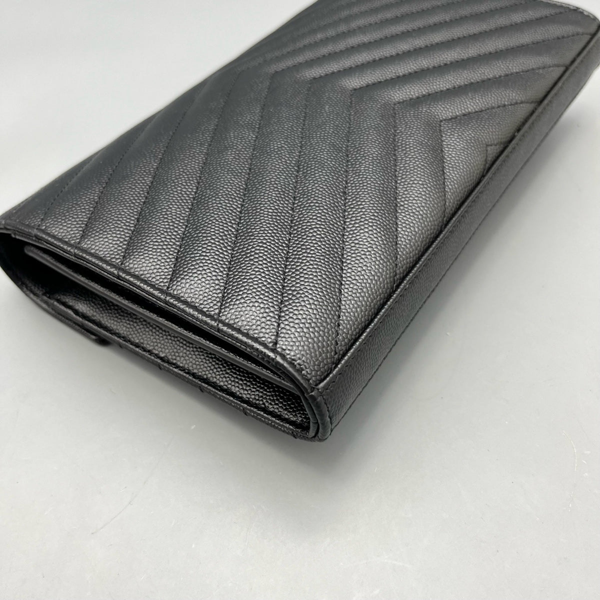Saint Laurent - Envelope Bag - Leather - Black - (small)