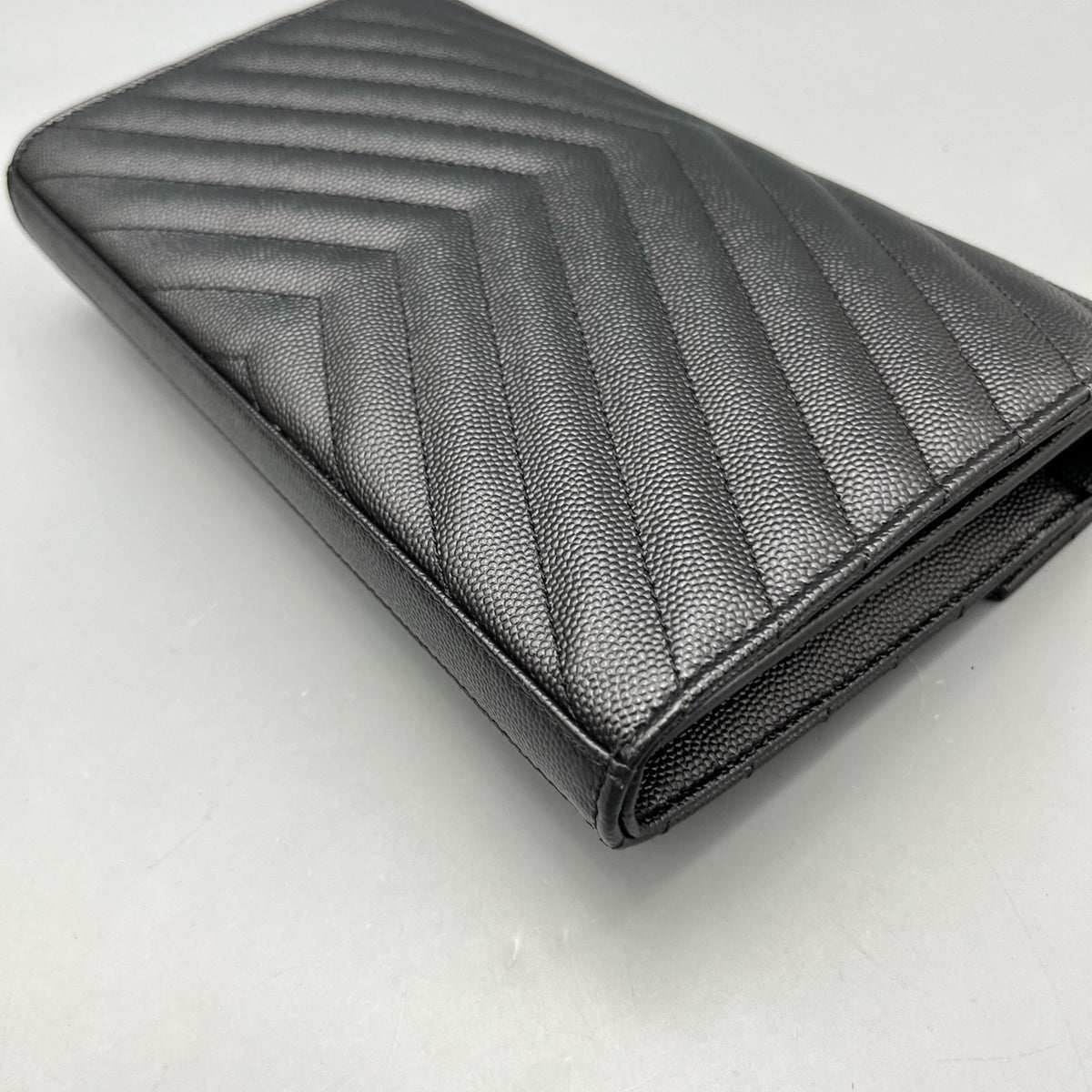 Saint Laurent - Envelope Bag - Leather - Black - (small)
