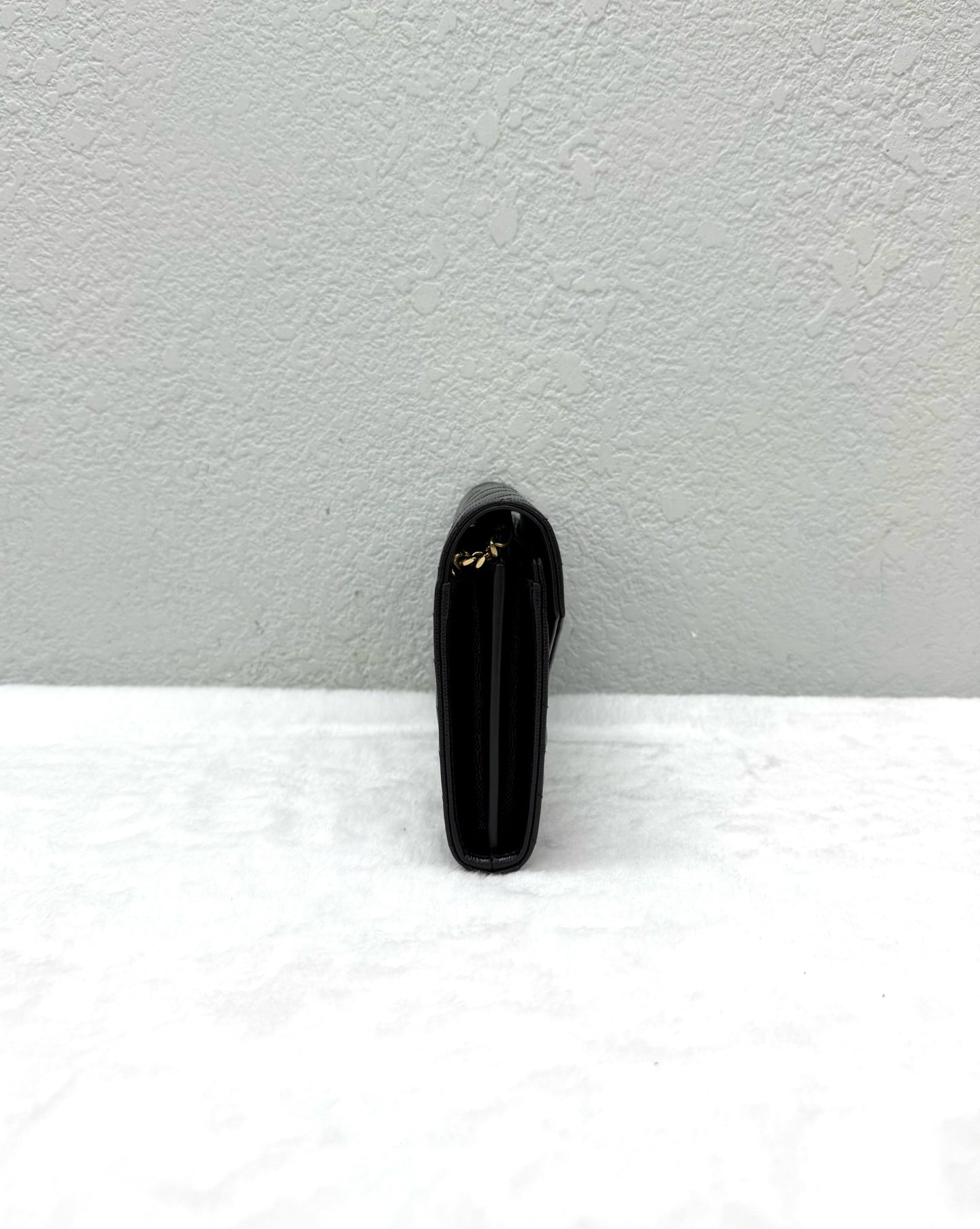 Saint Laurent - Envelope - Leather - Black - (medium)
