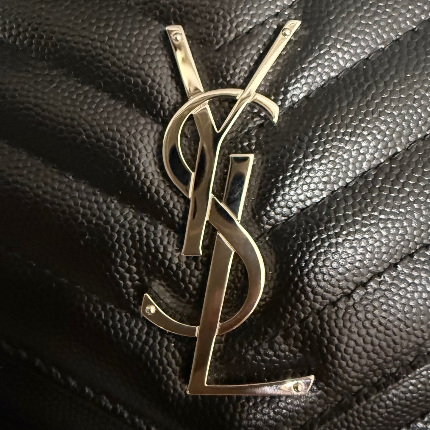 Saint Laurent - Envelope - Leather - Black - (medium)