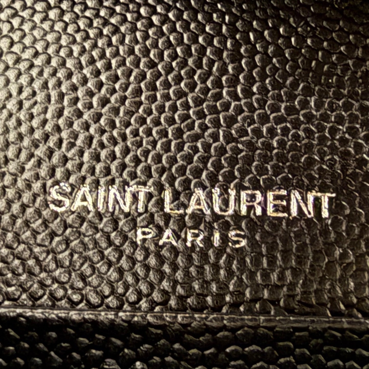 Saint Laurent - Envelope - Leather - Black - (medium)