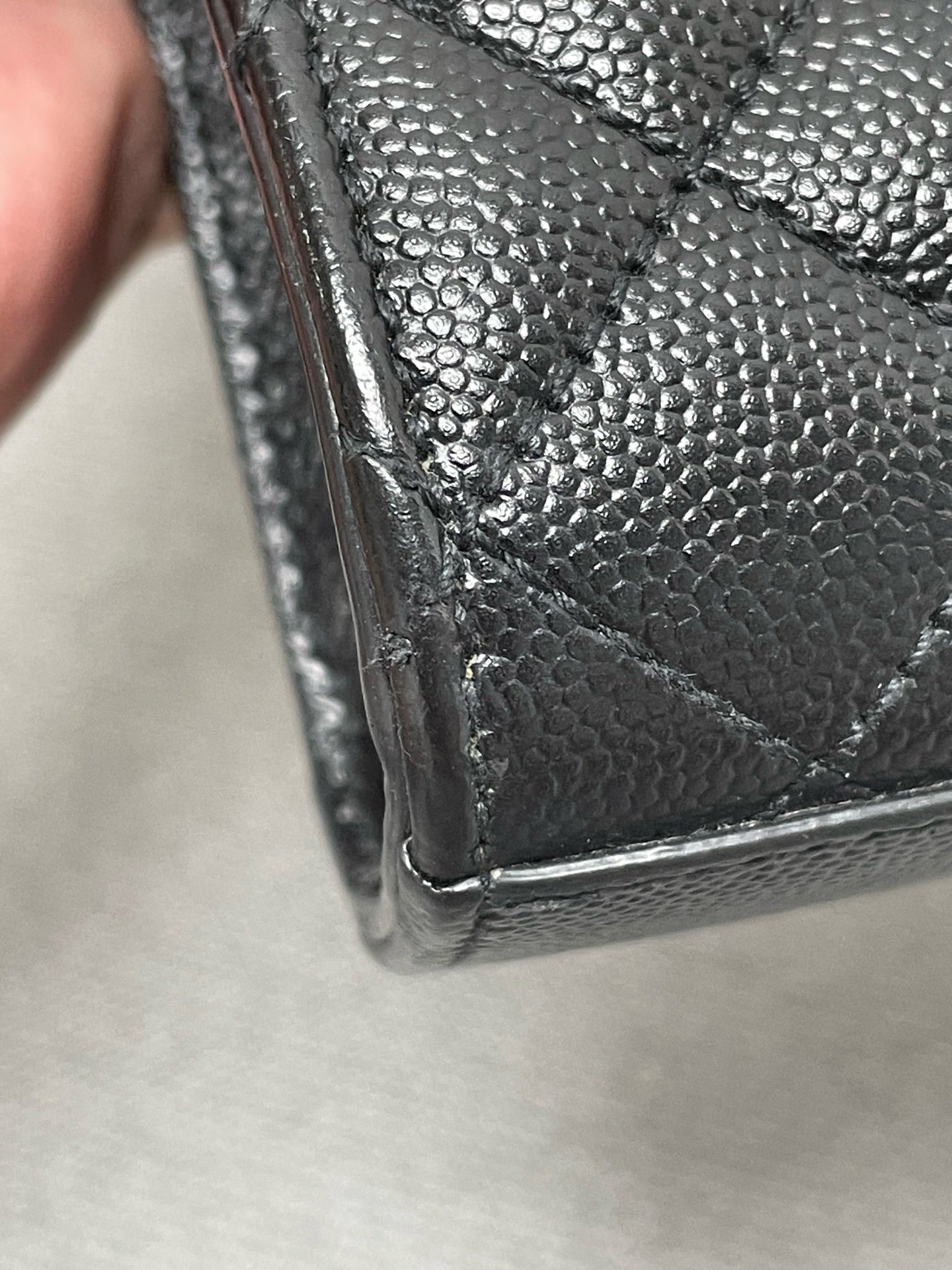 Saint Laurent - Envelope - Leather - Black - (medium)