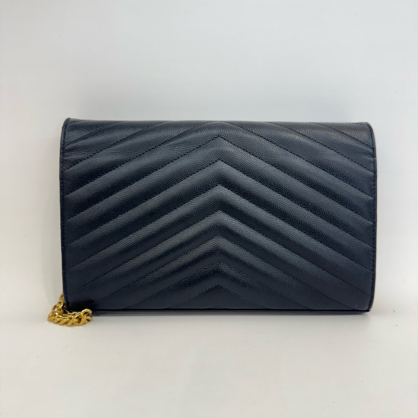Saint Laurent - Envelope - Leather - Black - (mini)