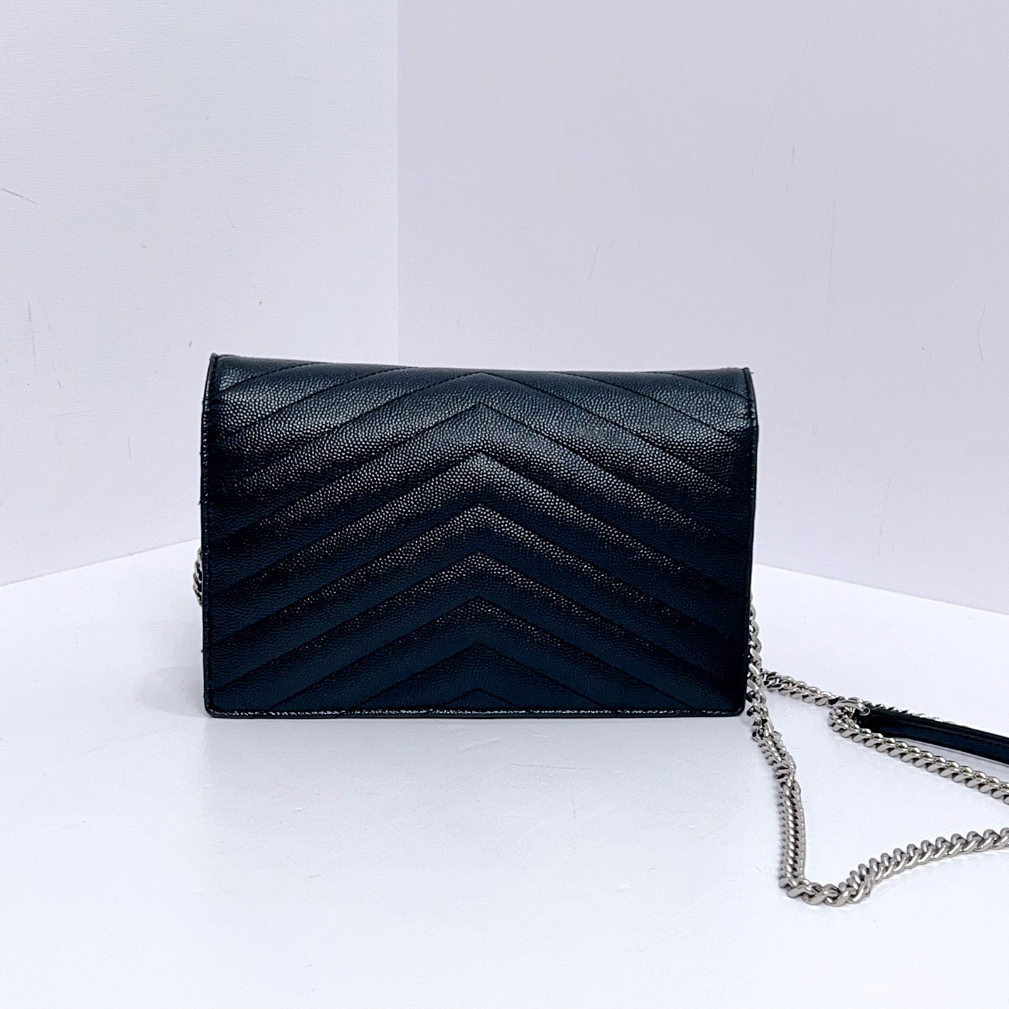 Saint Laurent - Envelope - Leather - Black - (mini)