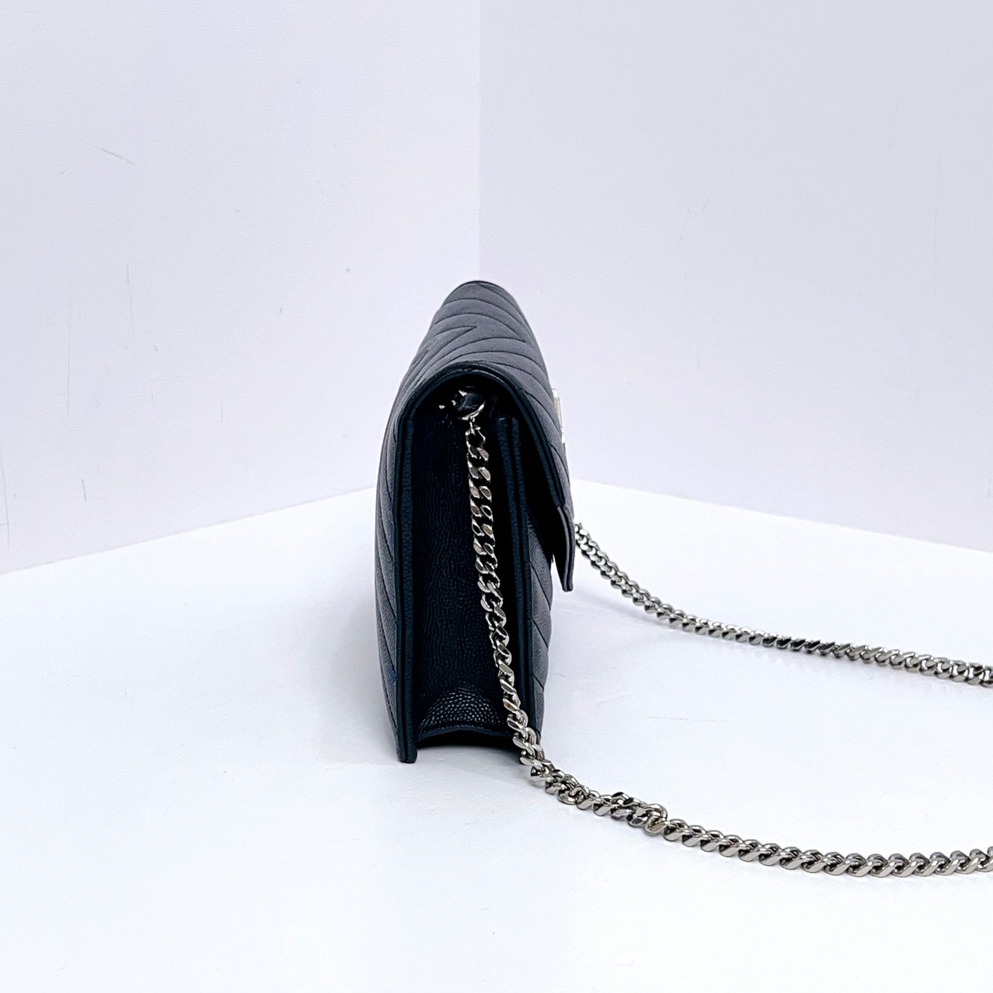 Saint Laurent - Envelope - Leather - Black - (mini)