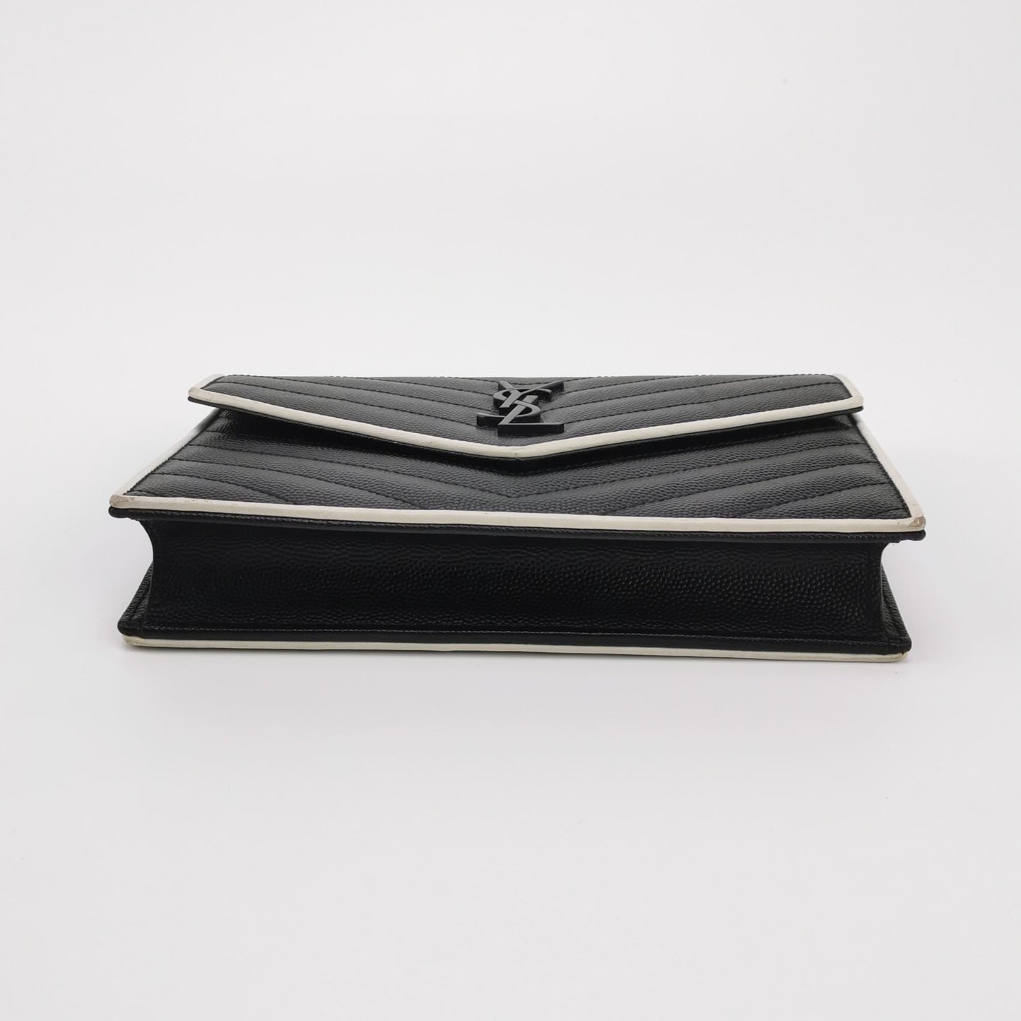 Saint Laurent - Envelope - Leather - Black - (mini)
