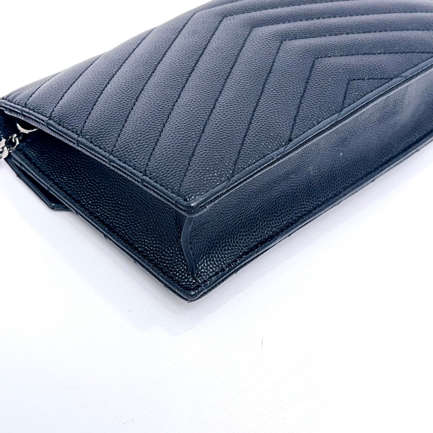 Saint Laurent - Envelope - Leather - Black - (mini)