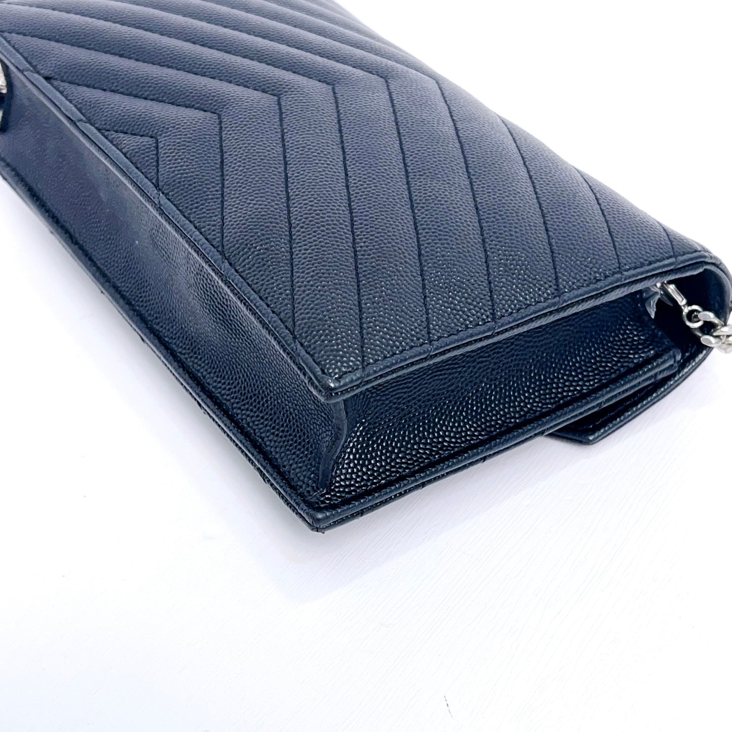 Saint Laurent - Envelope - Leather - Black - (mini)