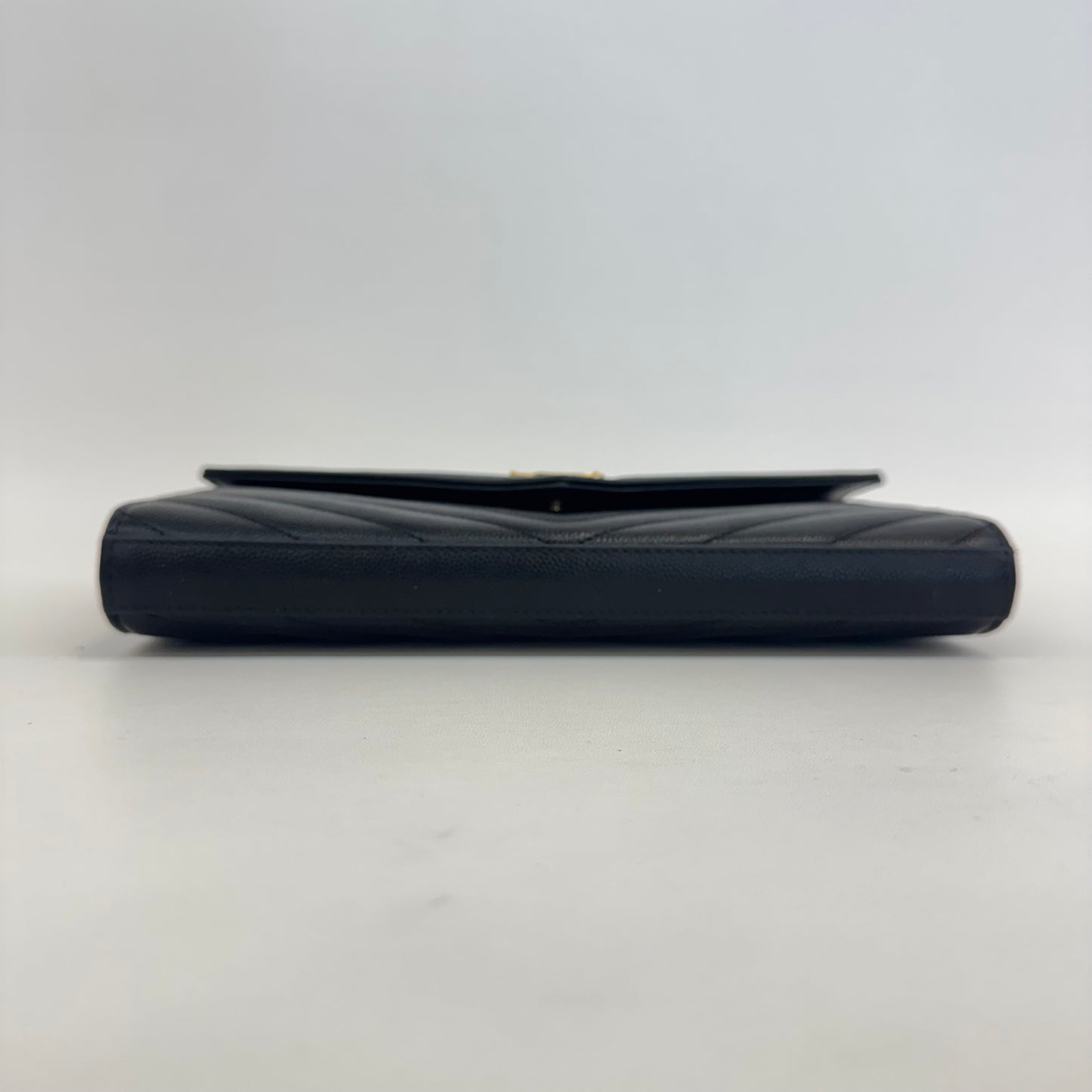 Saint Laurent - Envelope - Leather - Black - (mini)