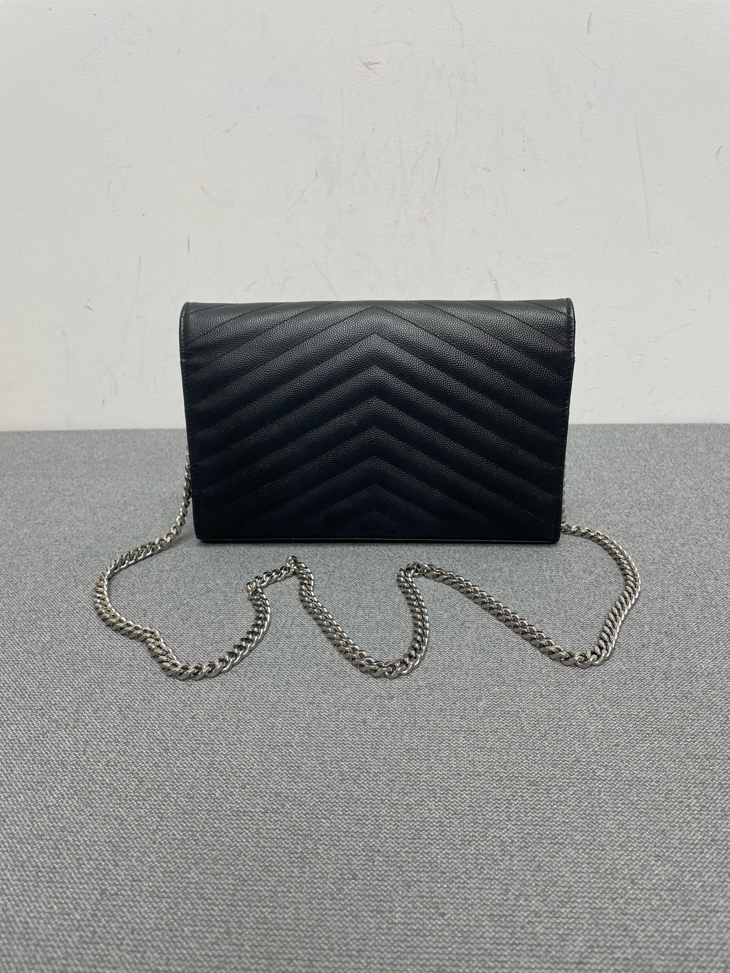 Saint Laurent - Envelope - Leather - Black - (small)