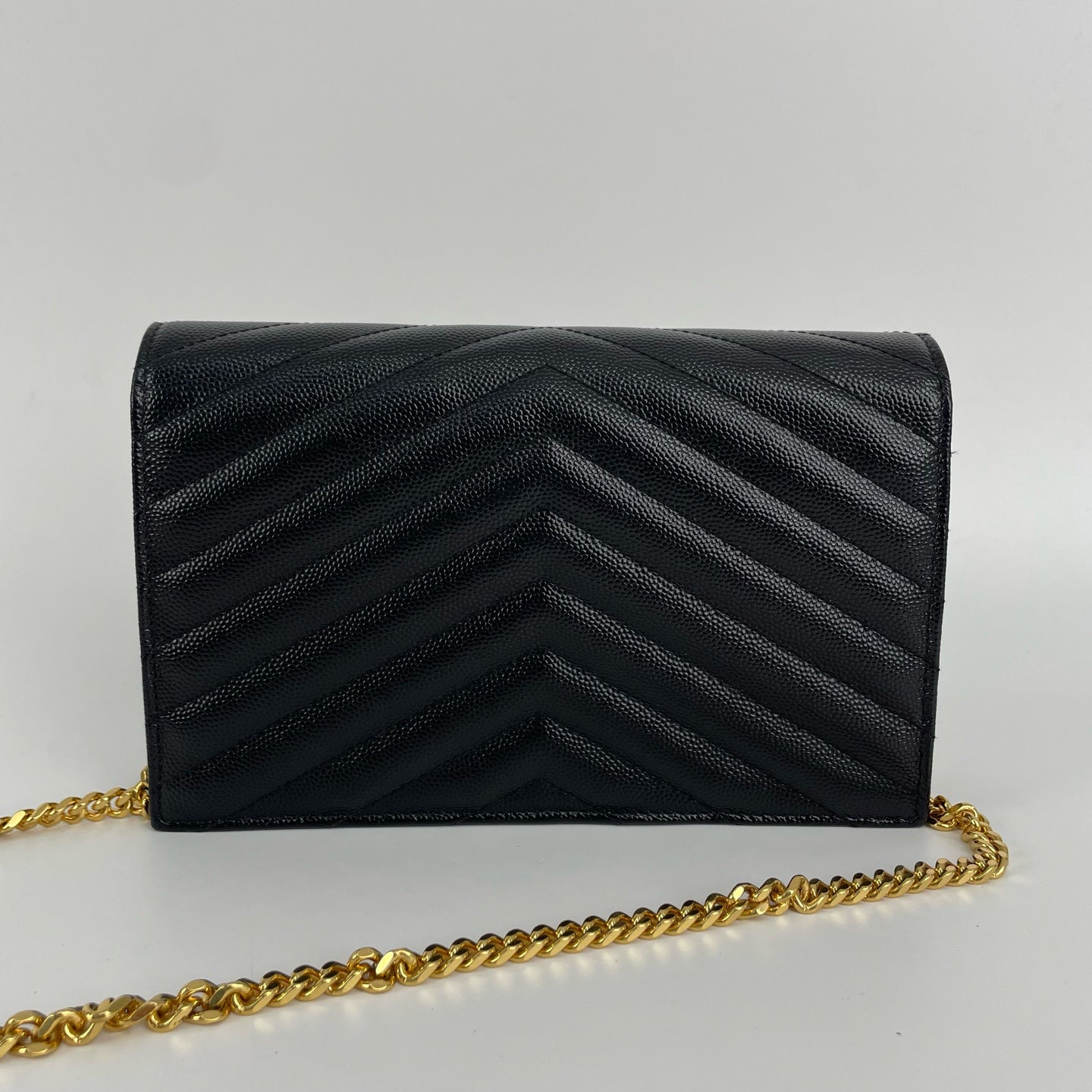 Saint Laurent - Envelope - Leather - Black - (small)