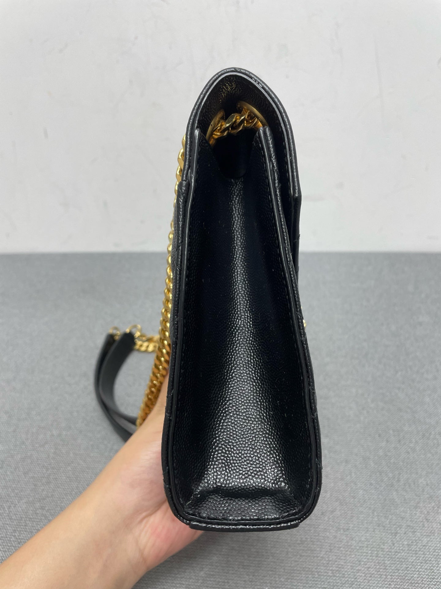 Saint Laurent - Envelope - Leather - Black - (Small)