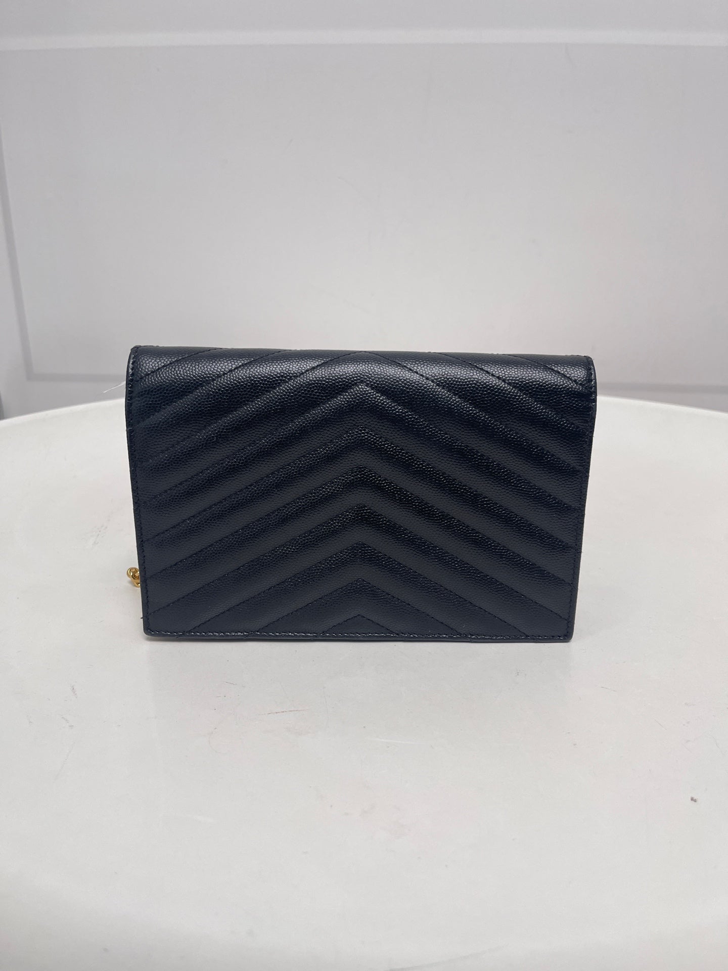 Saint Laurent - Envelope - Leather - Black - (small)