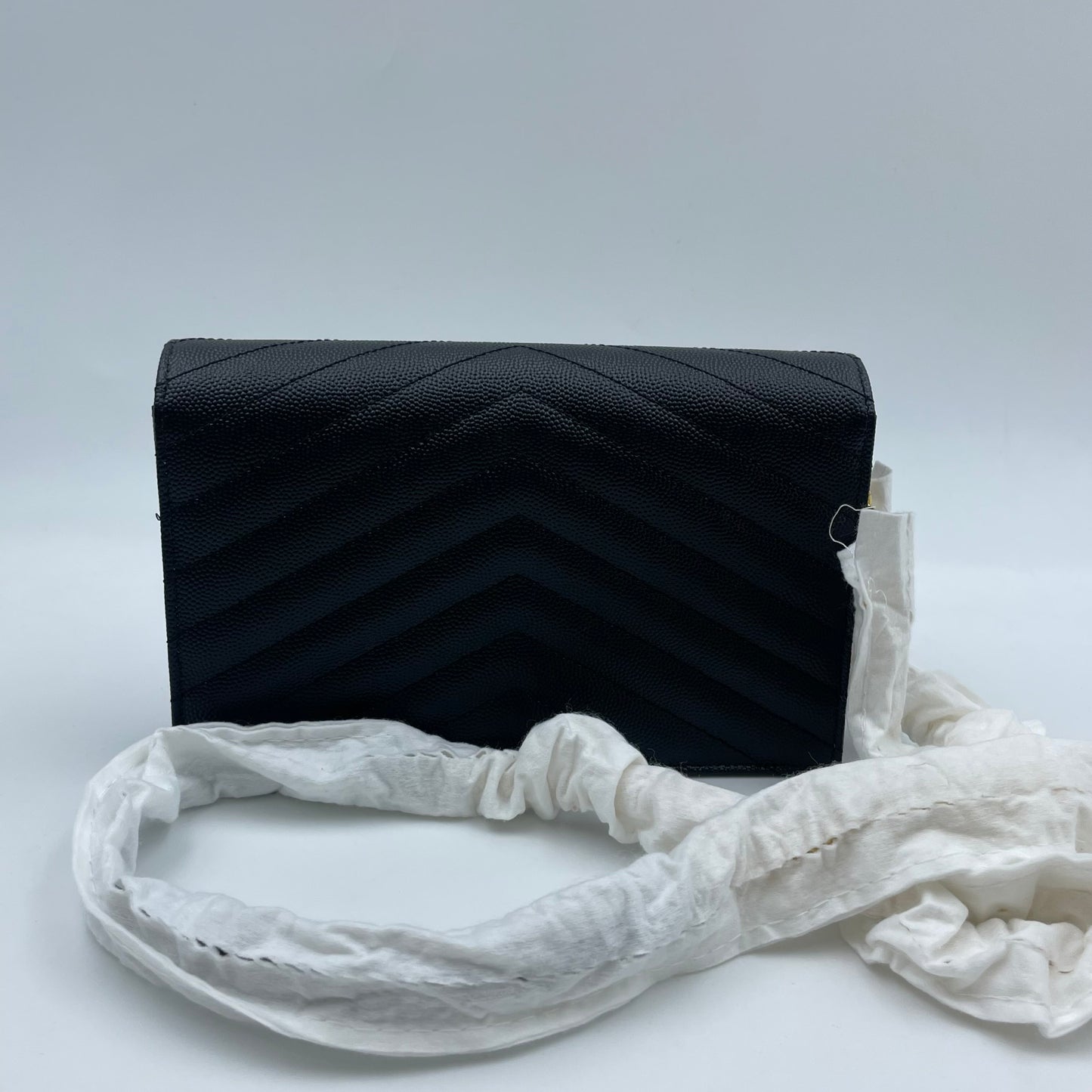 Saint Laurent - Envelope - Leather - Black - (small)