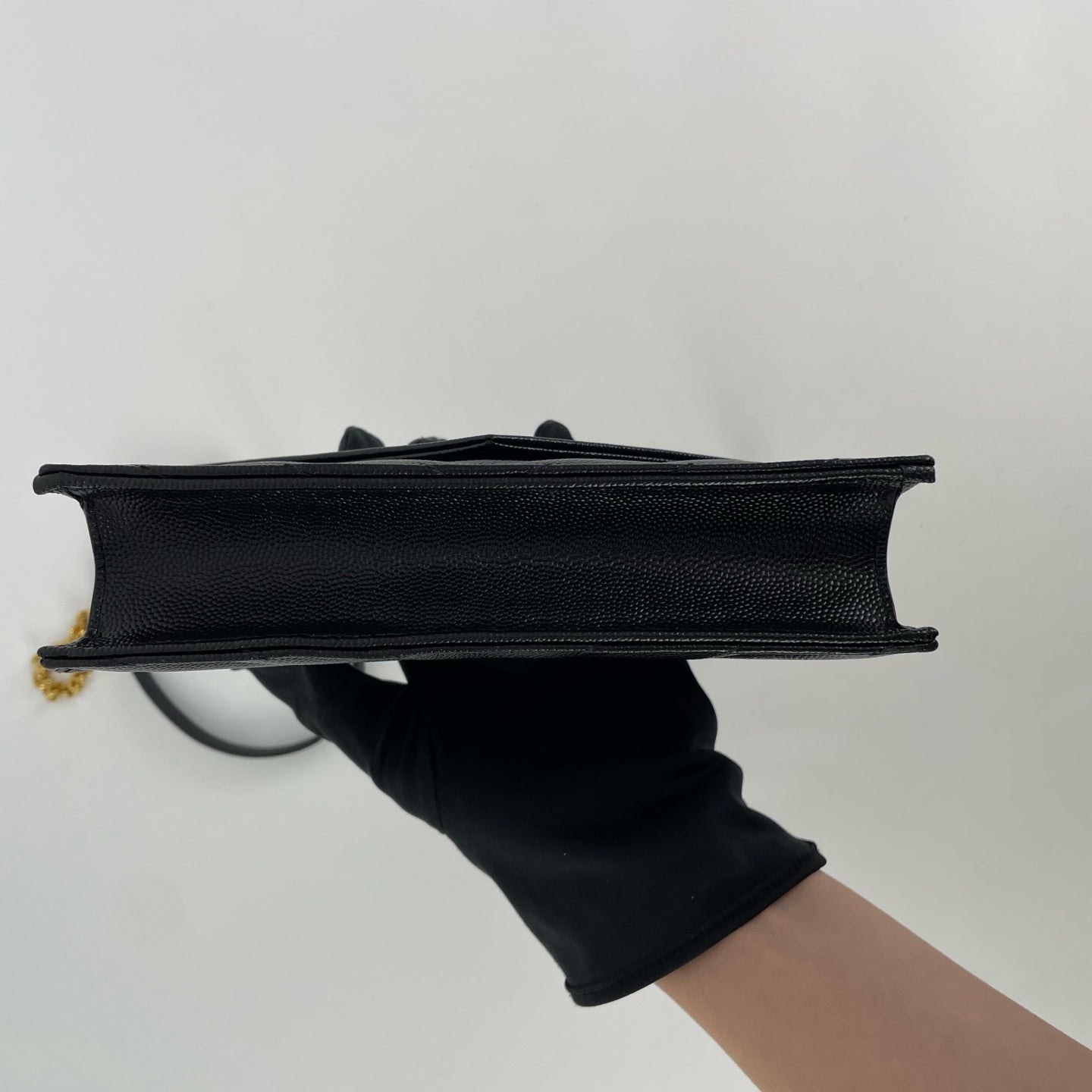 Saint Laurent - Envelope - Leather - Black - (small)
