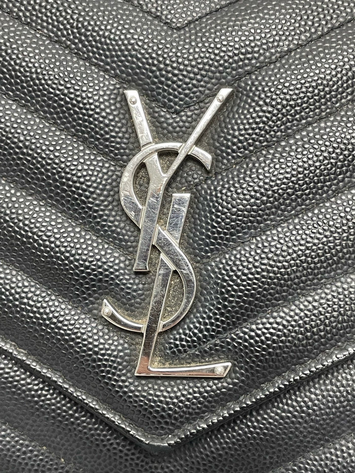Saint Laurent - Envelope - Leather - Black - (small)