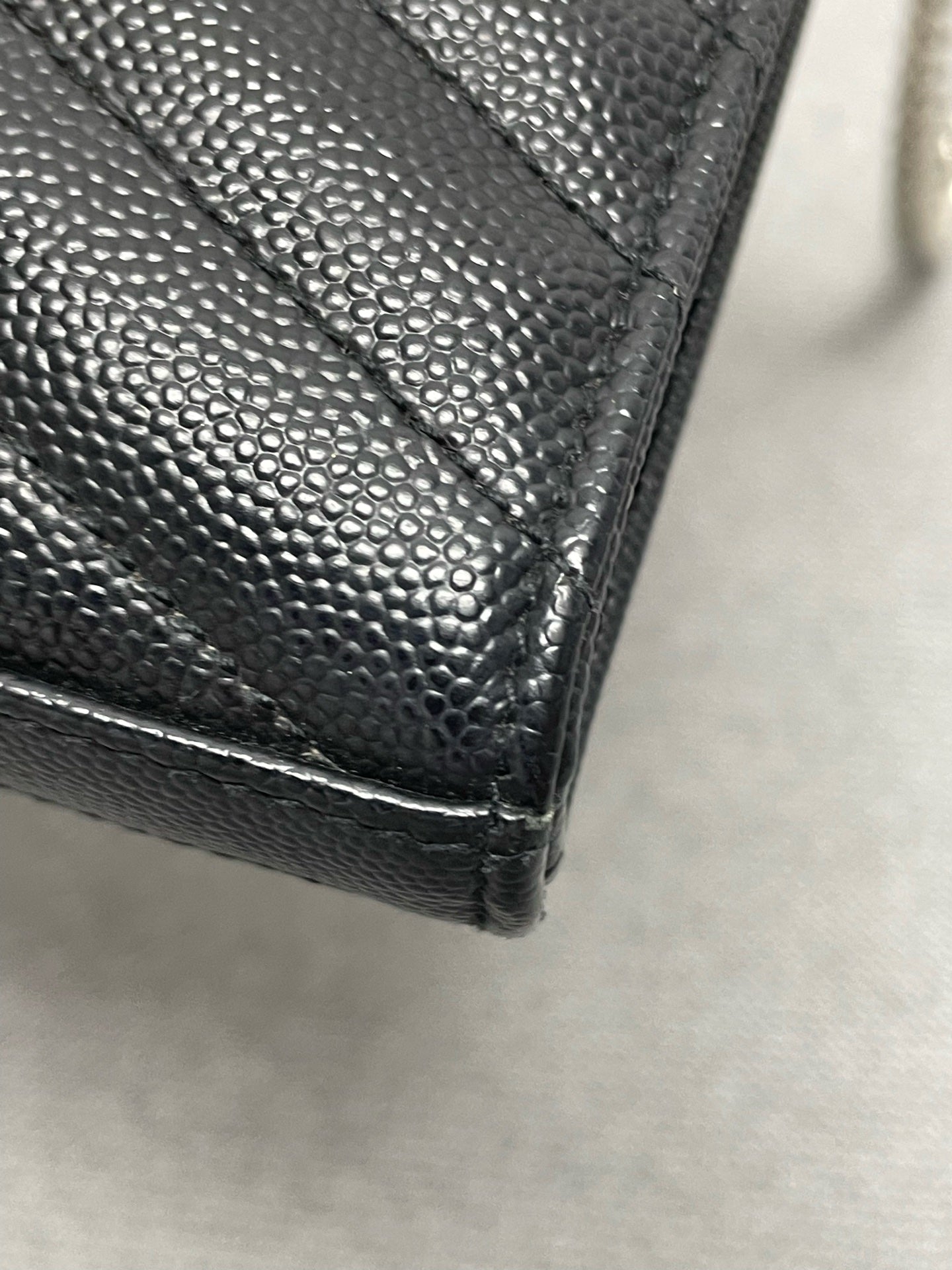 Saint Laurent - Envelope - Leather - Black - (small)