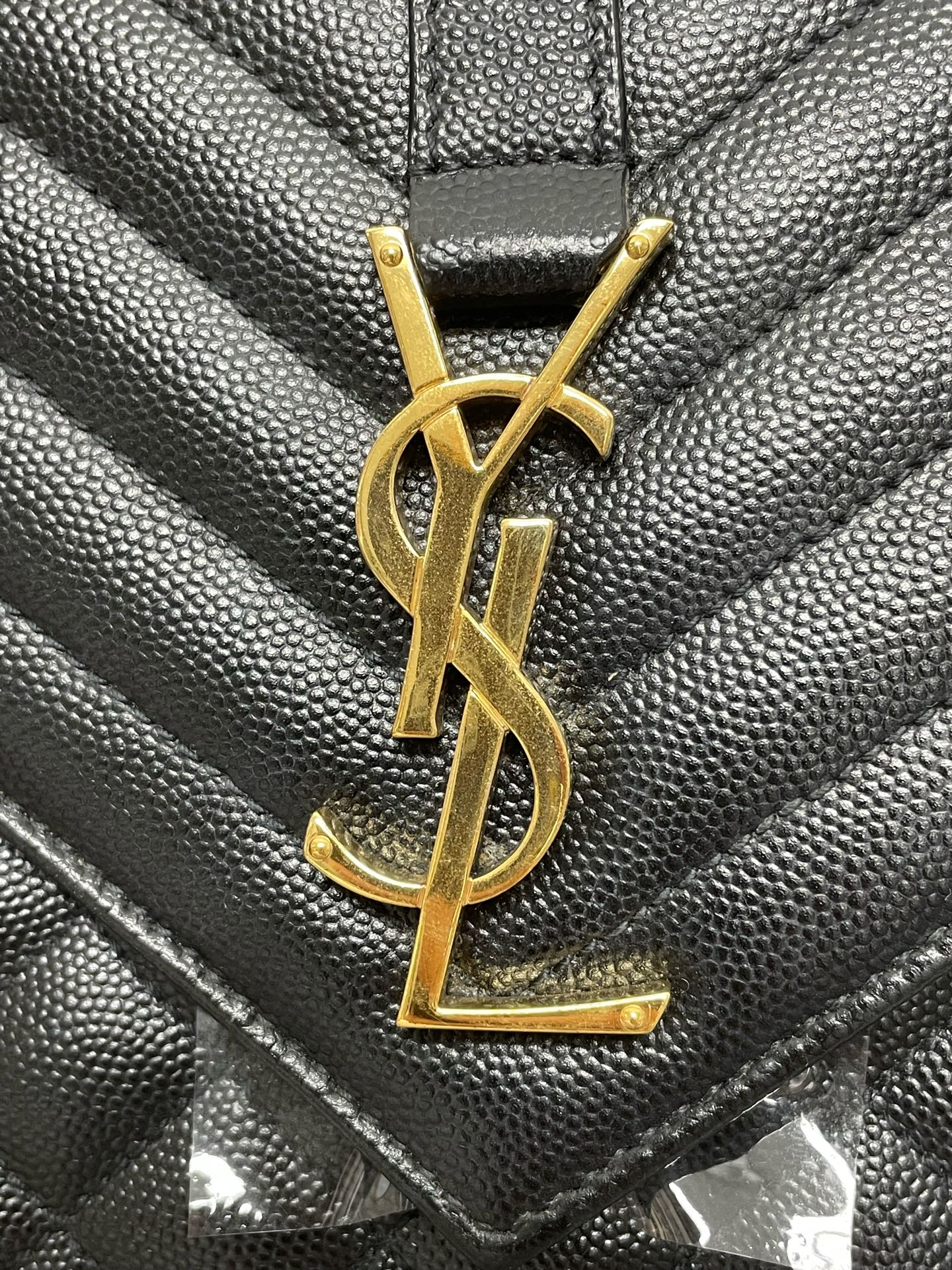Saint Laurent - Envelope - Leather - Black - (Small)