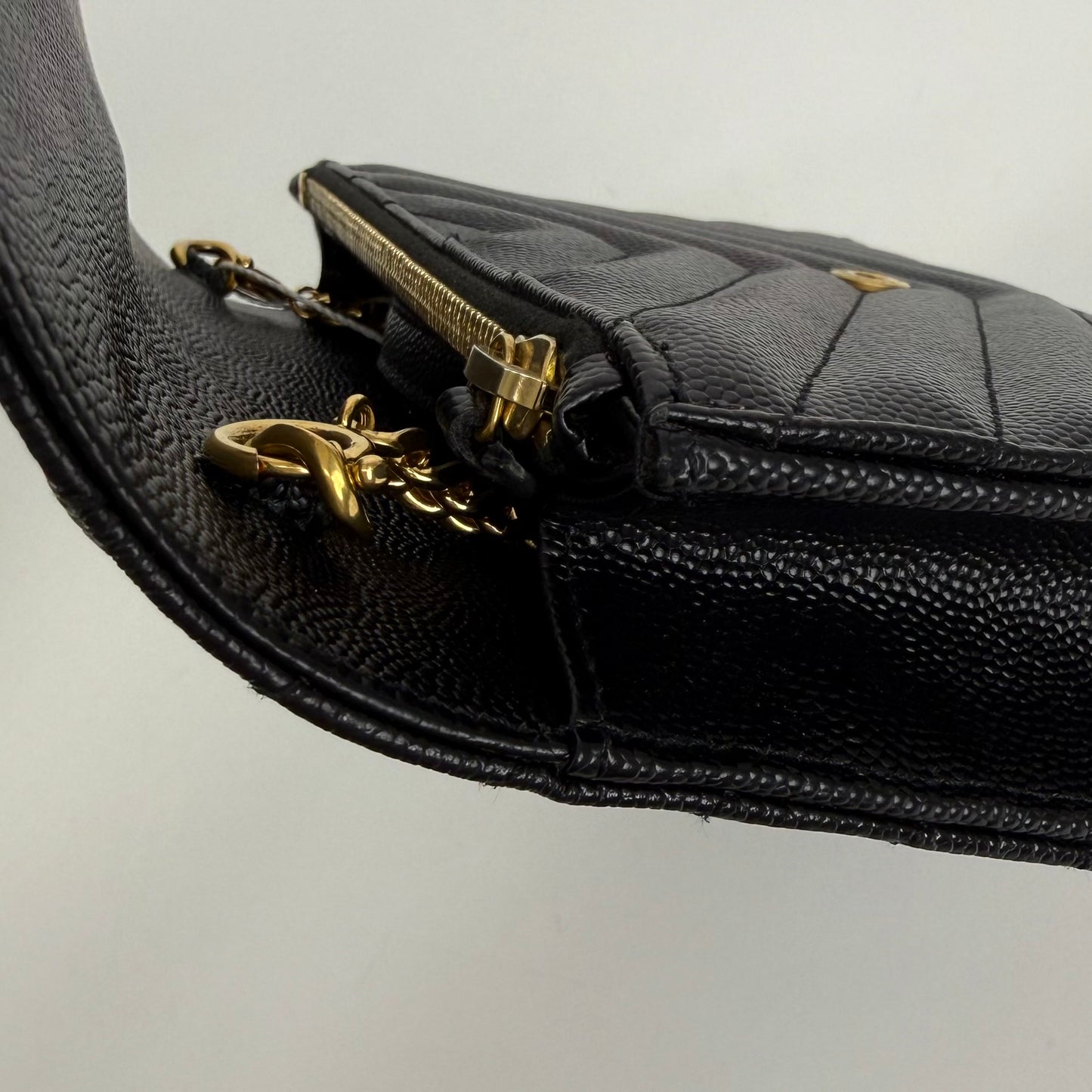 Saint Laurent - Envelope - Leather - Black - (small)