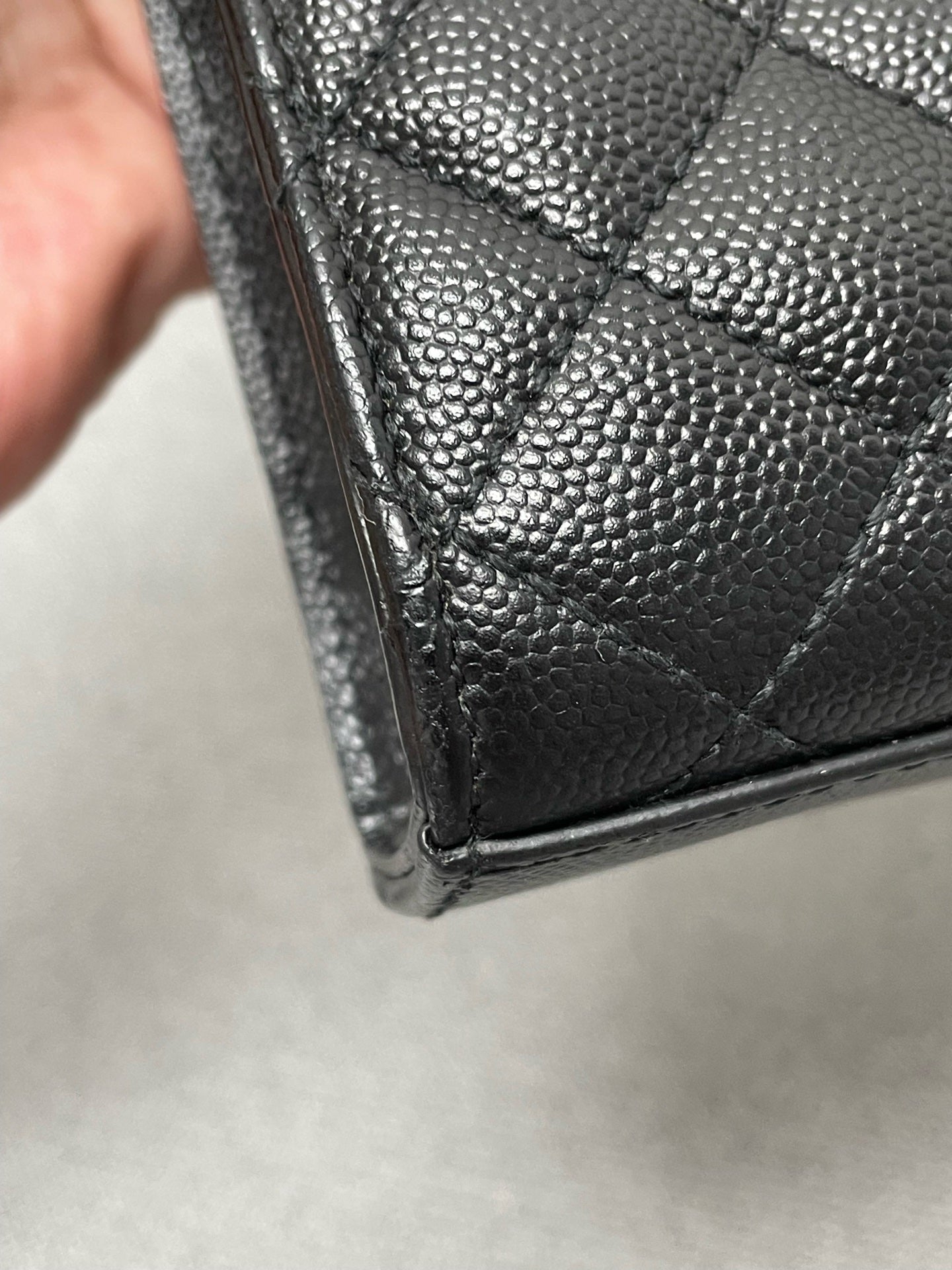 Saint Laurent - Envelope - Leather - Black - (Small)