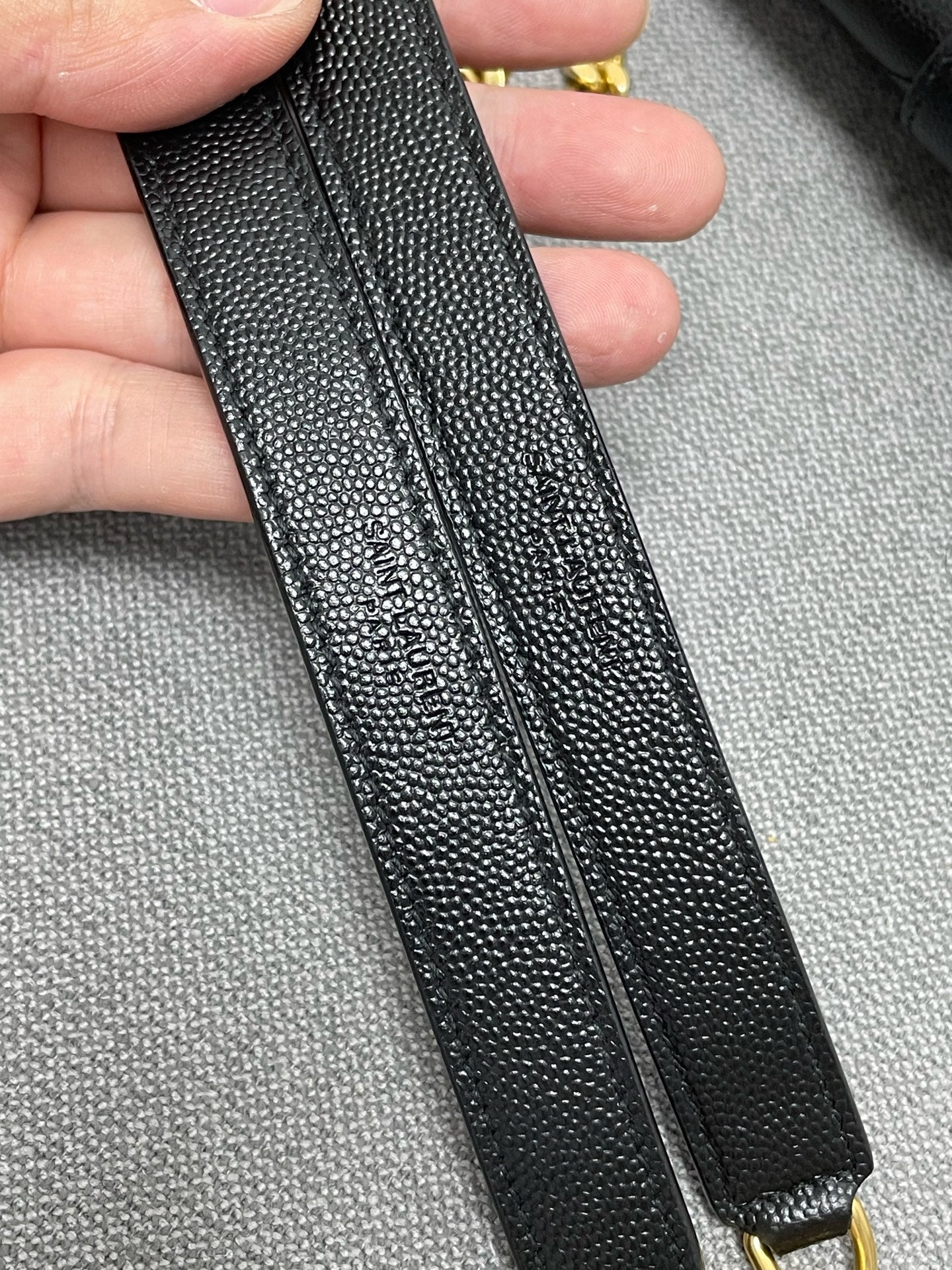 Saint Laurent - Envelope - Leather - Black - (Small)