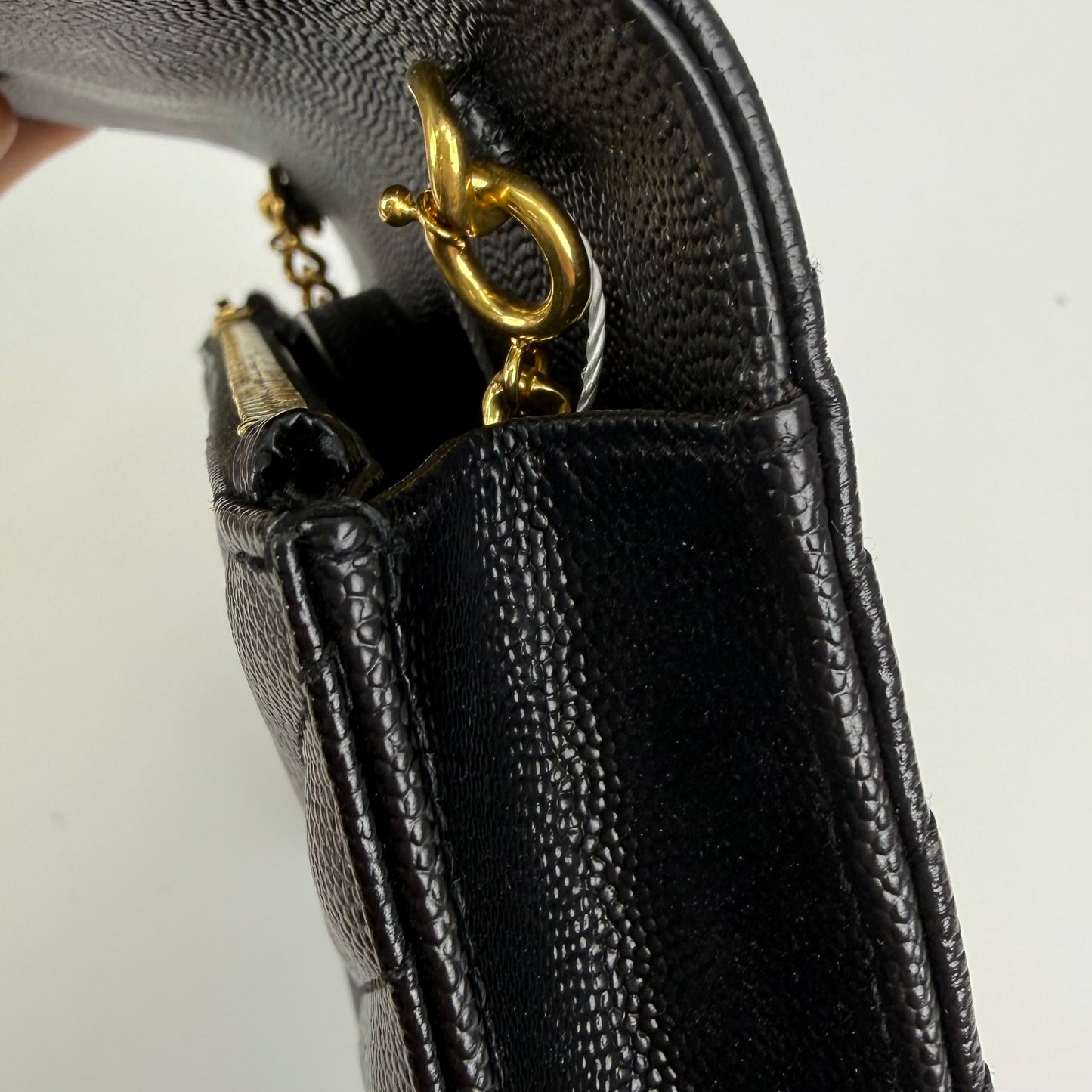 Saint Laurent - Envelope - Leather - Black - (small)