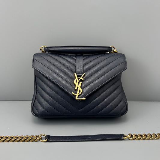 Saint Laurent - Envelope - Leather - Blue - (medium)