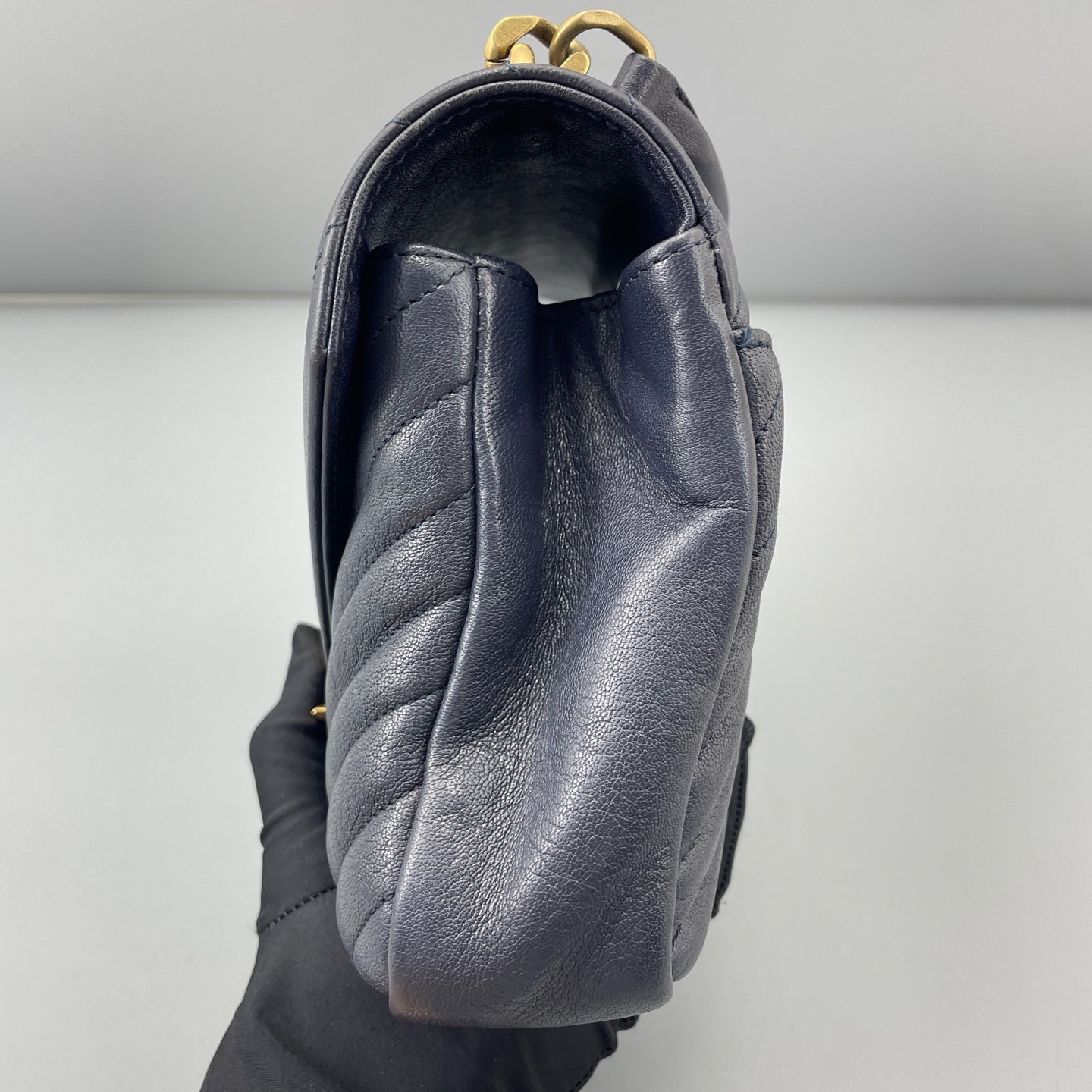 Saint Laurent - Envelope - Leather - Blue - (medium)