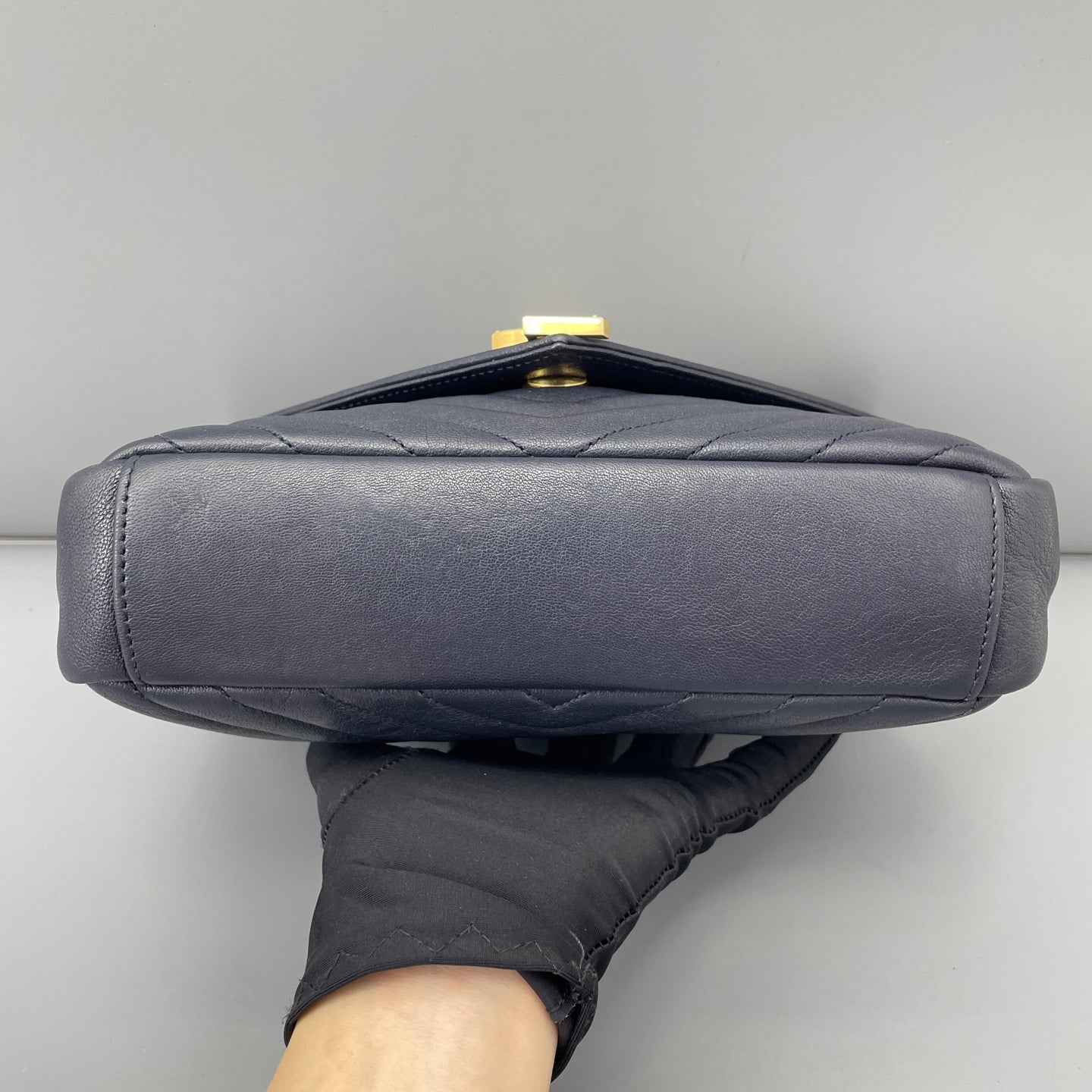 Saint Laurent - Envelope - Leather - Blue - (medium)