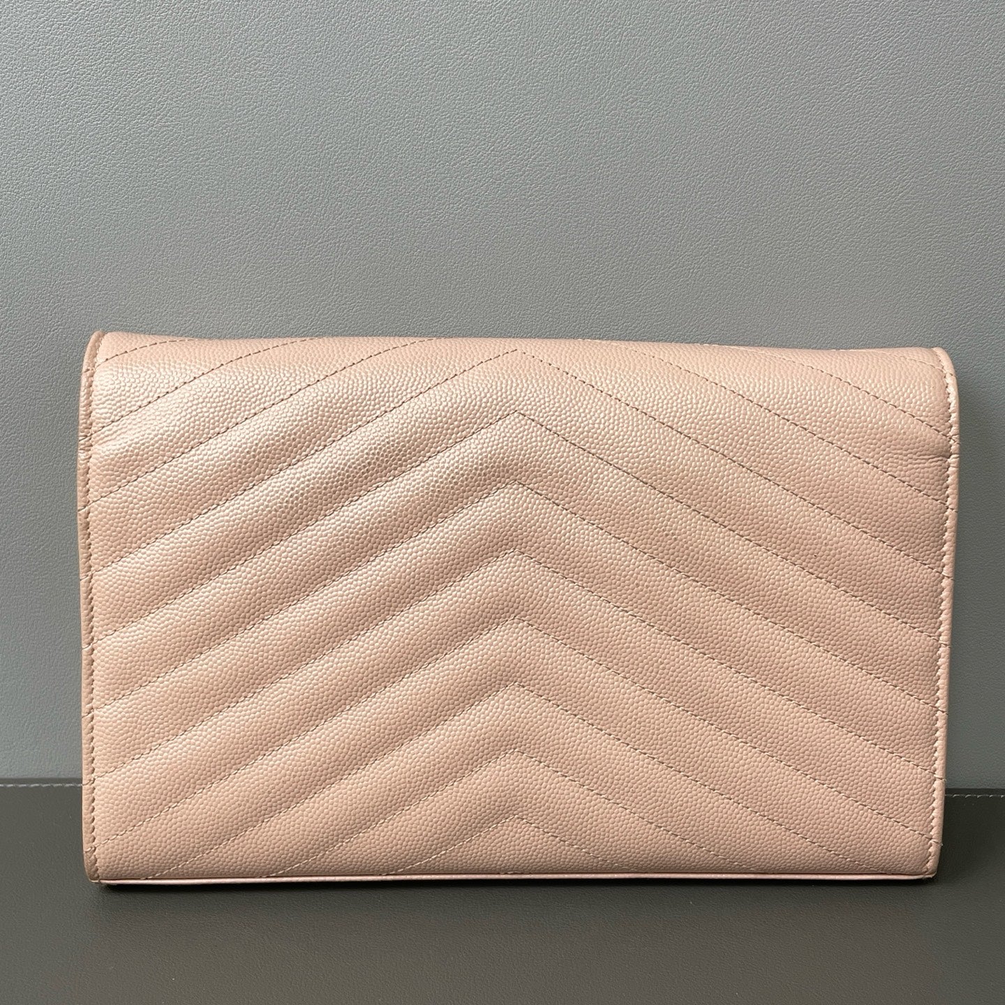 Saint Laurent - Envelope - Leather - Pink - (mini)