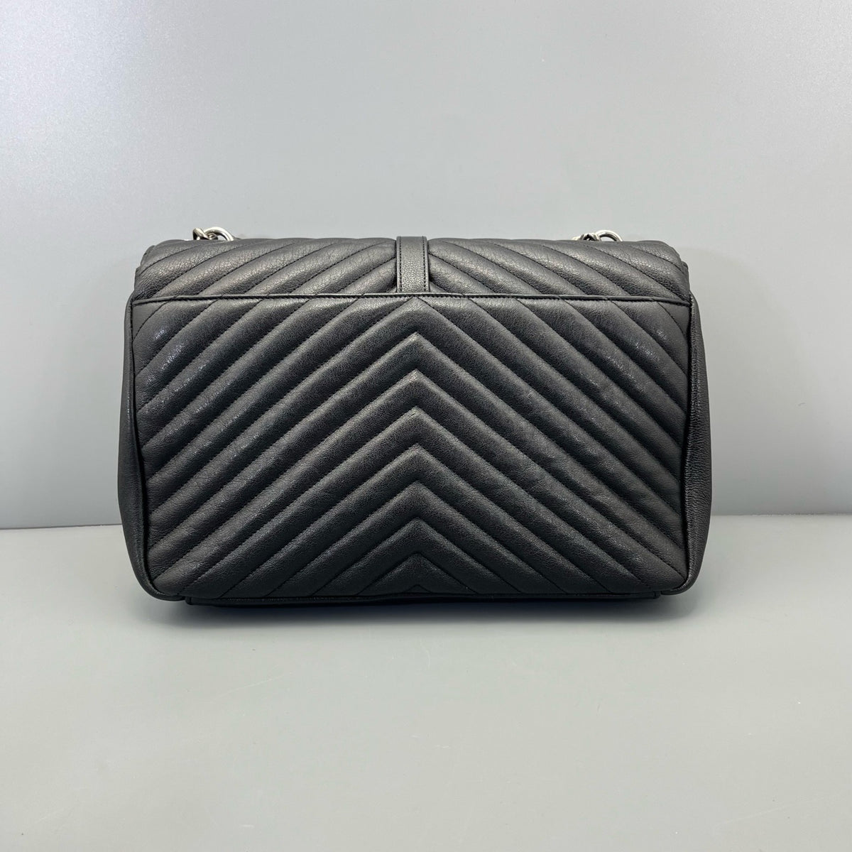 Saint Laurent - Envelope Messenger Bag - Leather - Black - (large)