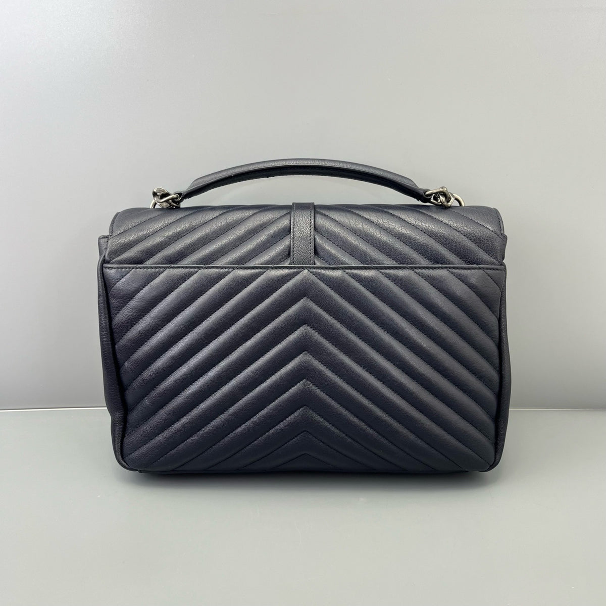 Saint Laurent - Envelope Messenger Bag - Leather - Black - (large)