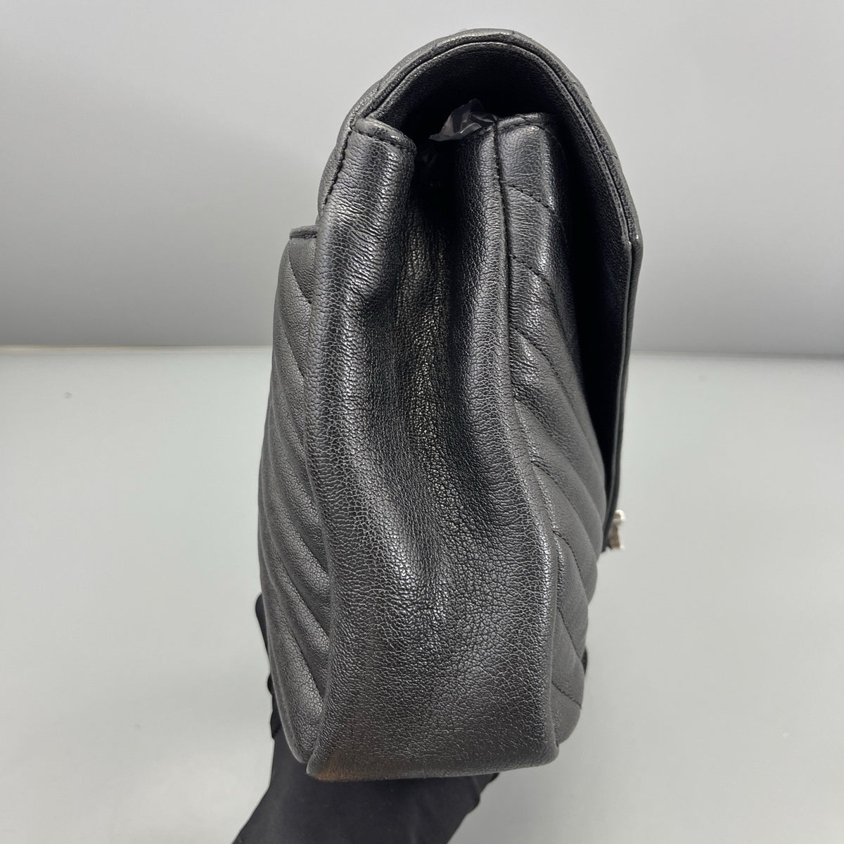 Saint Laurent - Envelope Messenger Bag - Leather - Black - (large)
