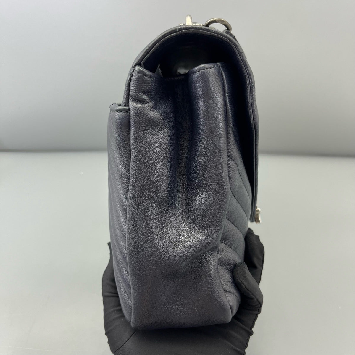 Saint Laurent - Envelope Messenger Bag - Leather - Black - (large)