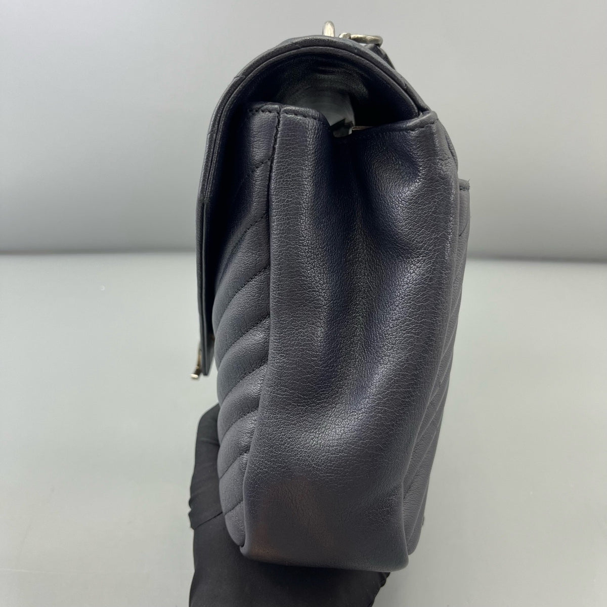 Saint Laurent - Envelope Messenger Bag - Leather - Black - (large)