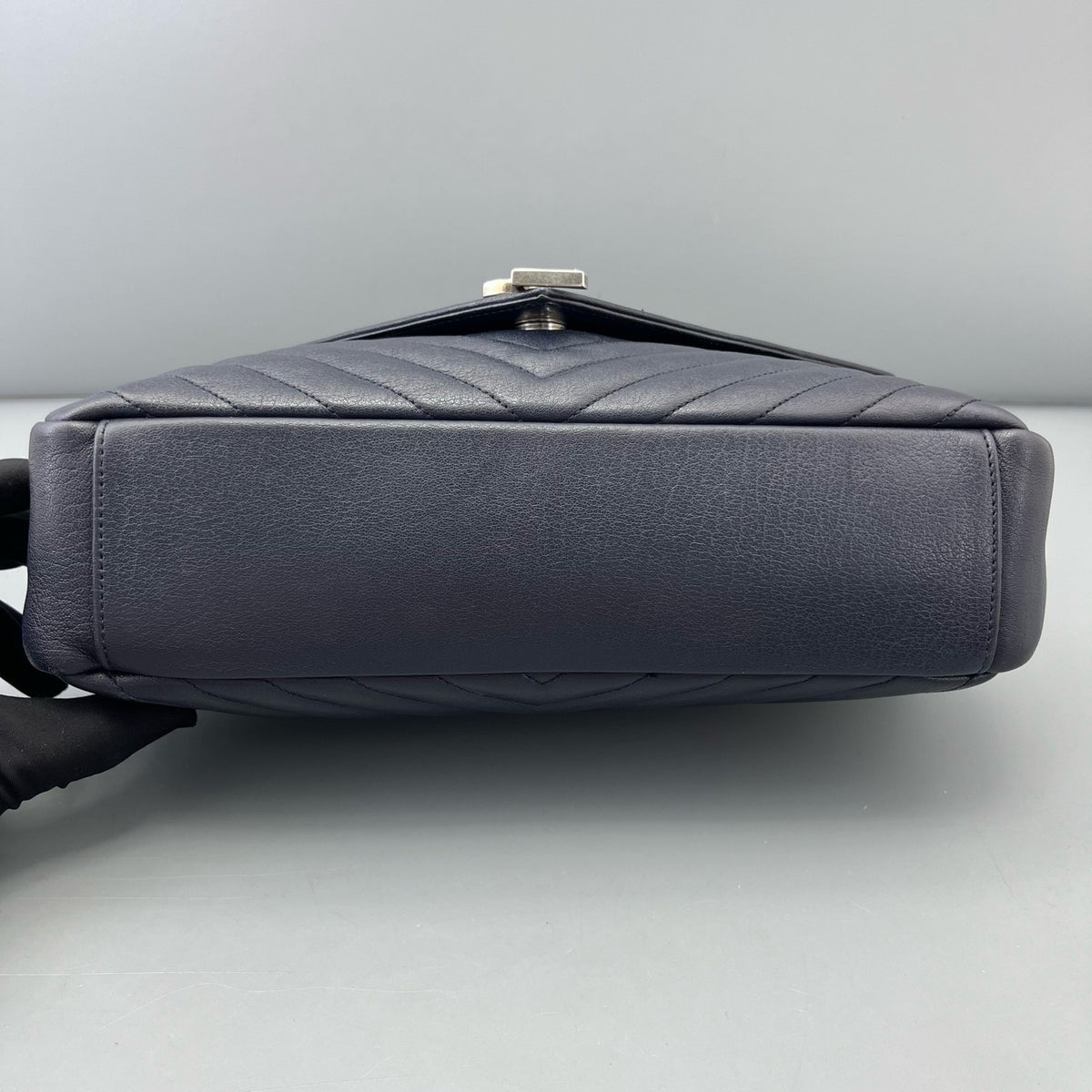 Saint Laurent - Envelope Messenger Bag - Leather - Black - (large)