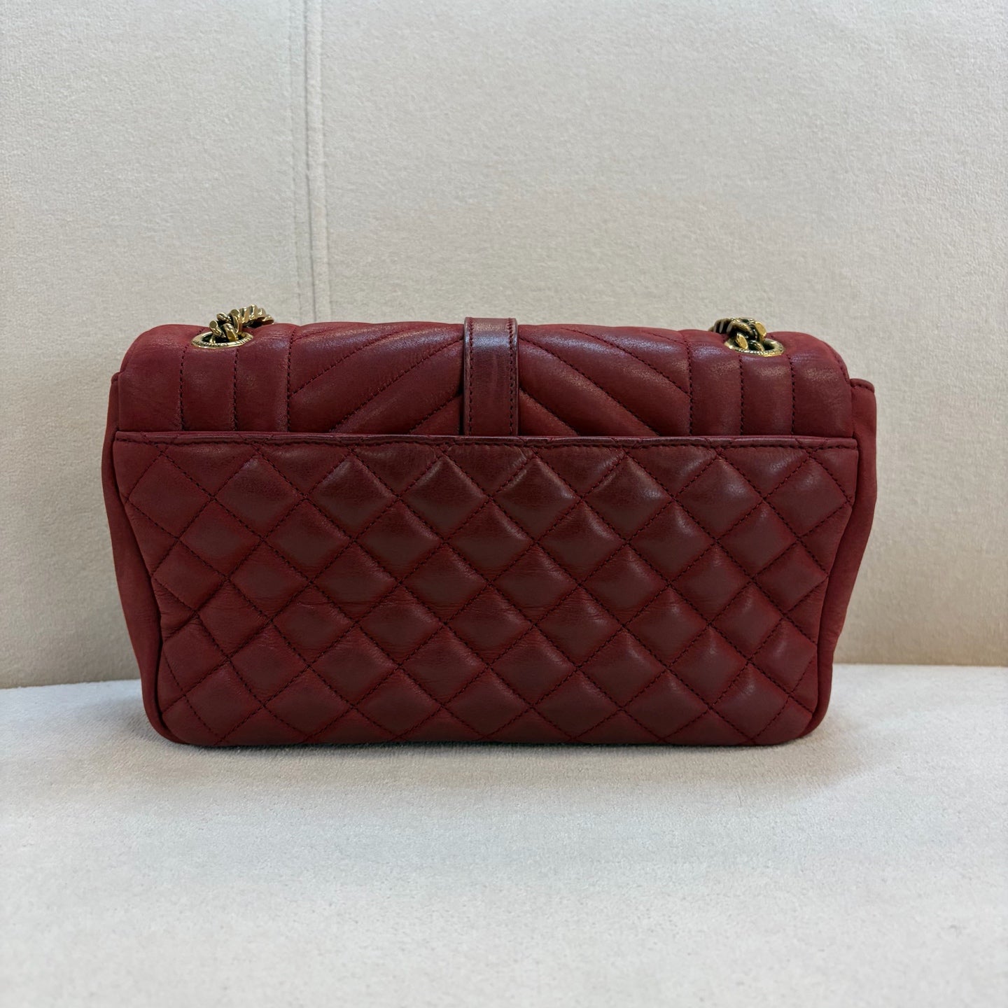 Saint Laurent - Envelope - Synthetic - Red - (medium)