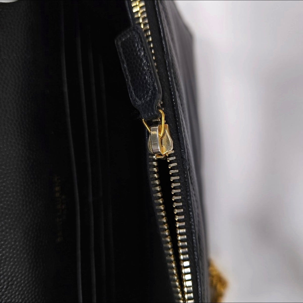 Saint Laurent - Envelope WOC - Leather - Black - (mini)