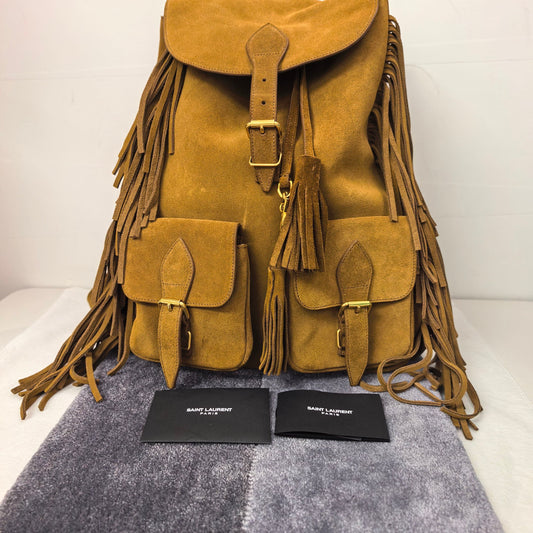 Saint Laurent - Festival - Suede - Brown - (medium)