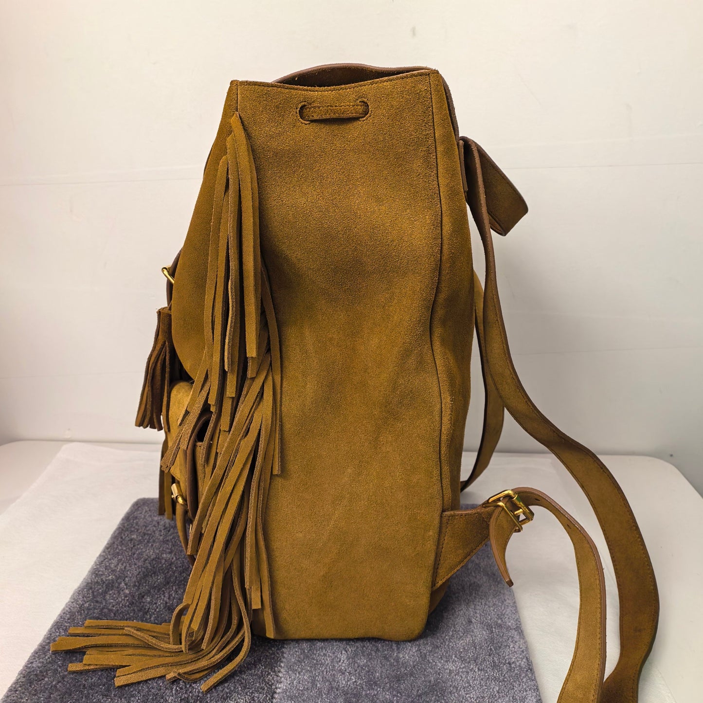 Saint Laurent - Festival - Suede - Brown - (medium)