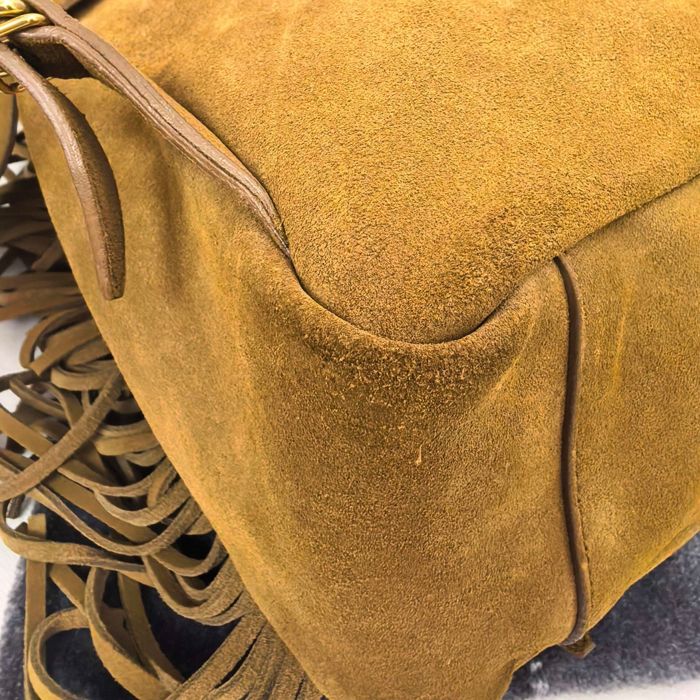 Saint Laurent - Festival - Suede - Brown - (medium)
