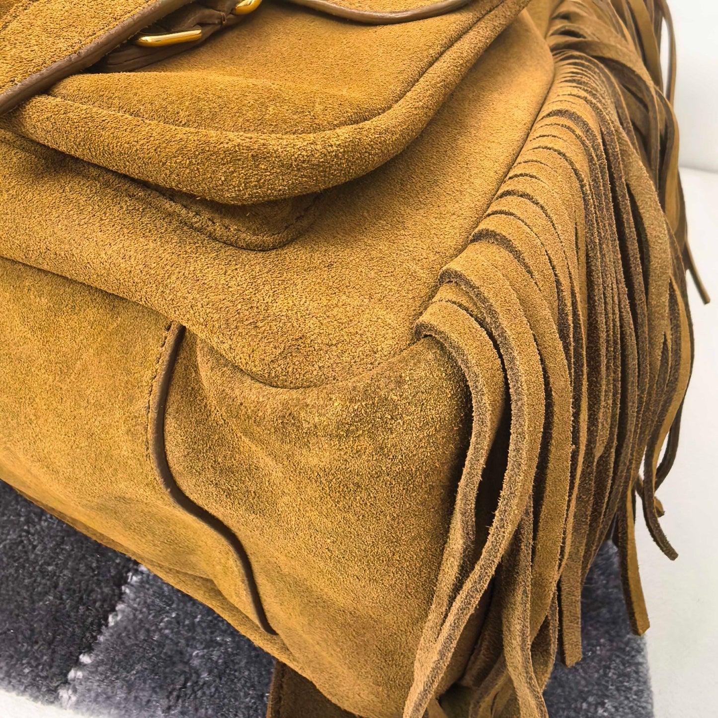 Saint Laurent - Festival - Suede - Brown - (medium)