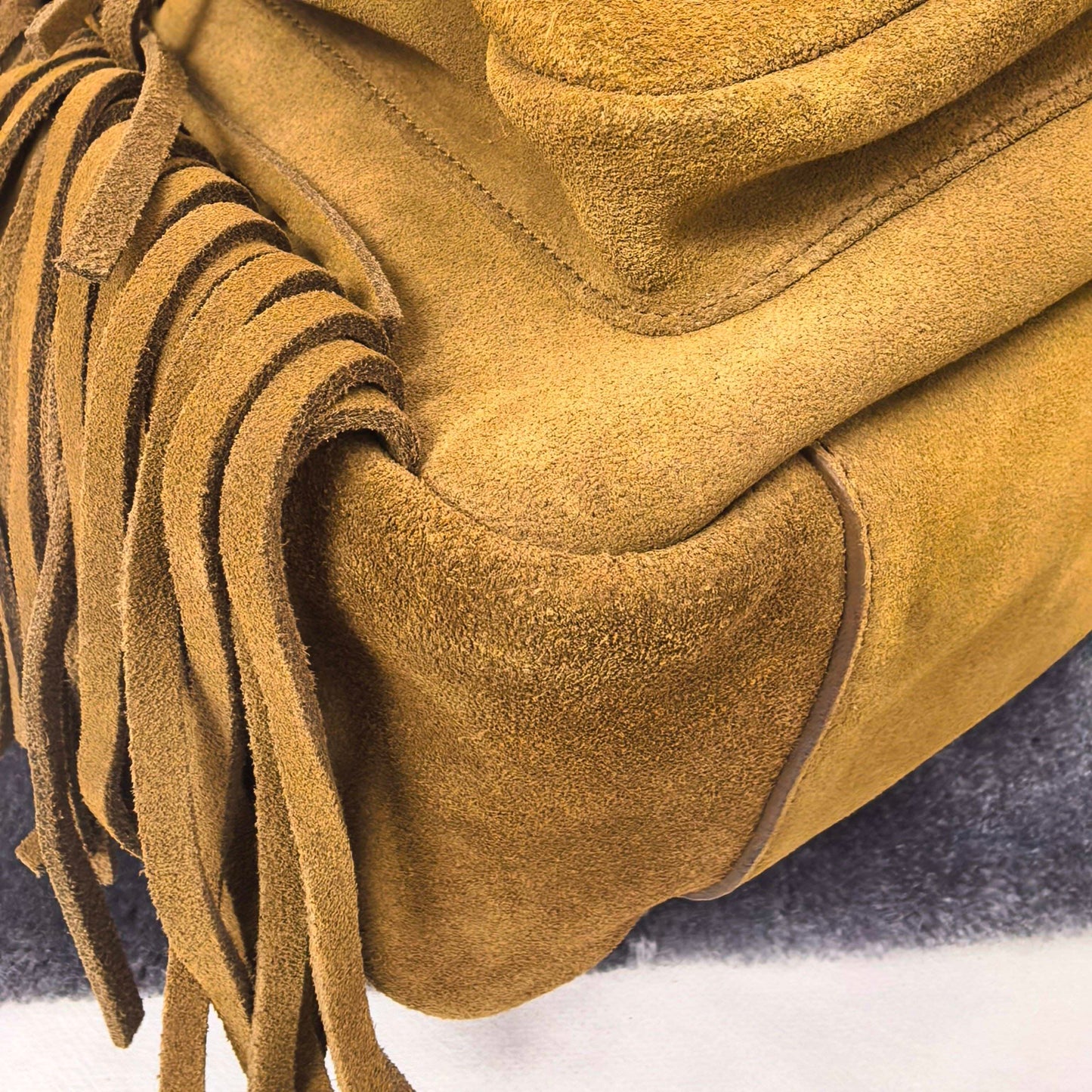 Saint Laurent - Festival - Suede - Brown - (medium)