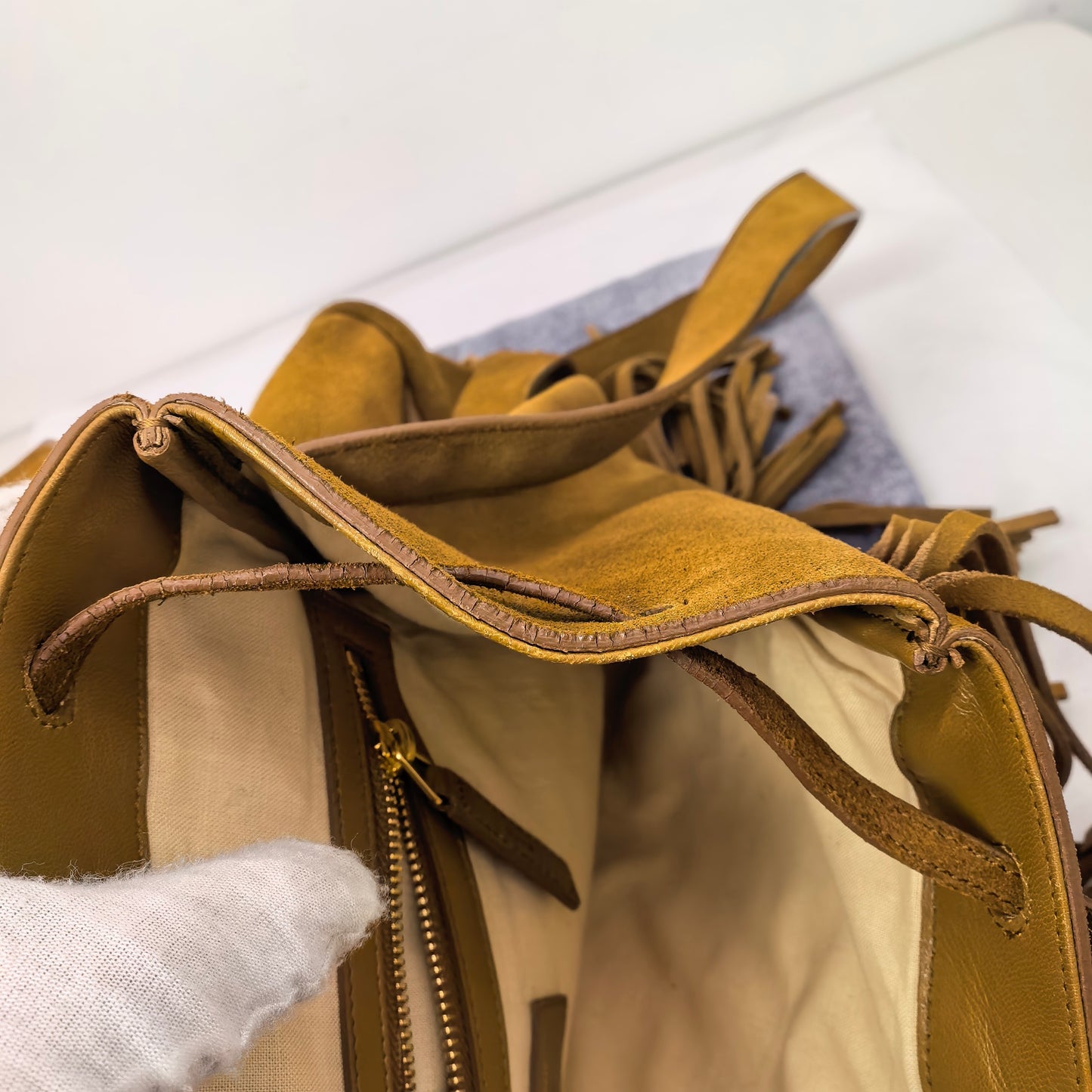 Saint Laurent - Festival - Suede - Brown - (medium)