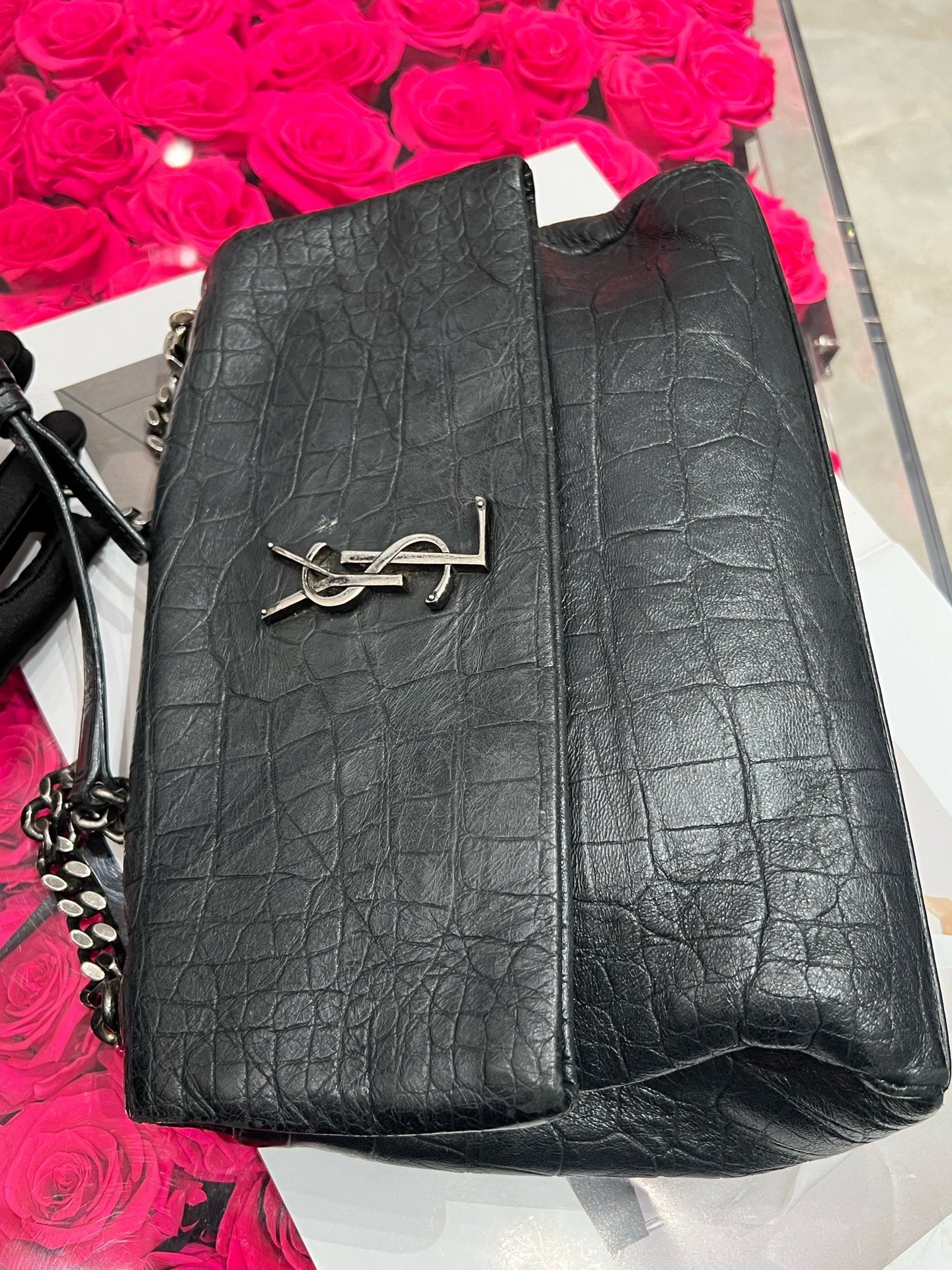 Saint Laurent - Flap Bag - Leather - Black - (medium)