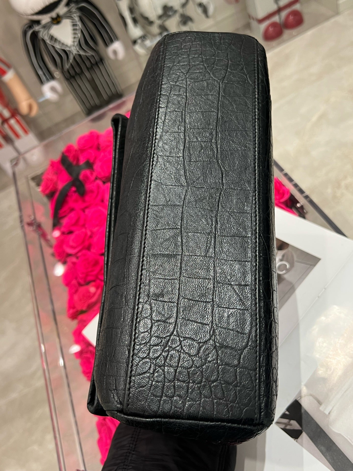 Saint Laurent - Flap Bag - Leather - Black - (medium)