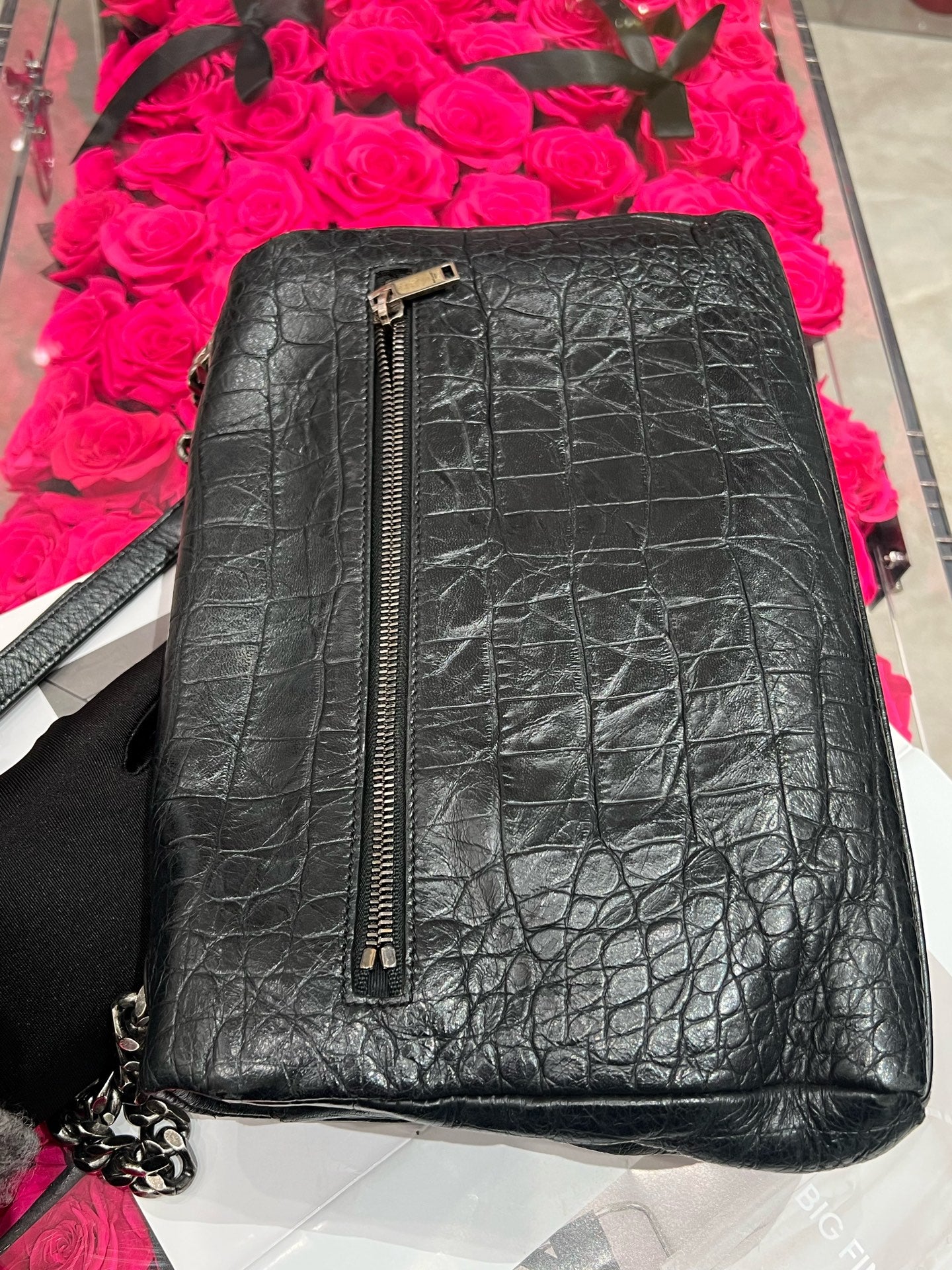 Saint Laurent - Flap Bag - Leather - Black - (medium)