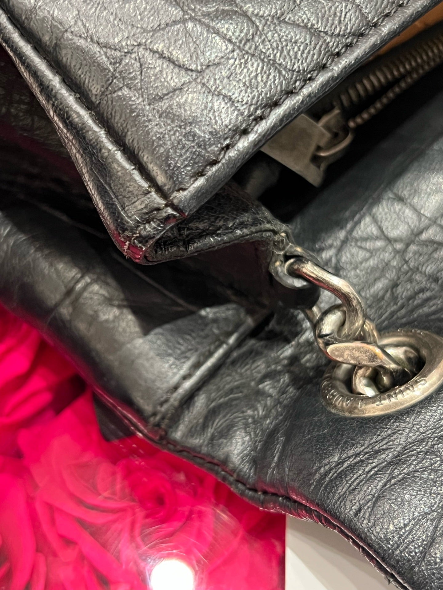 Saint Laurent - Flap Bag - Leather - Black - (medium)