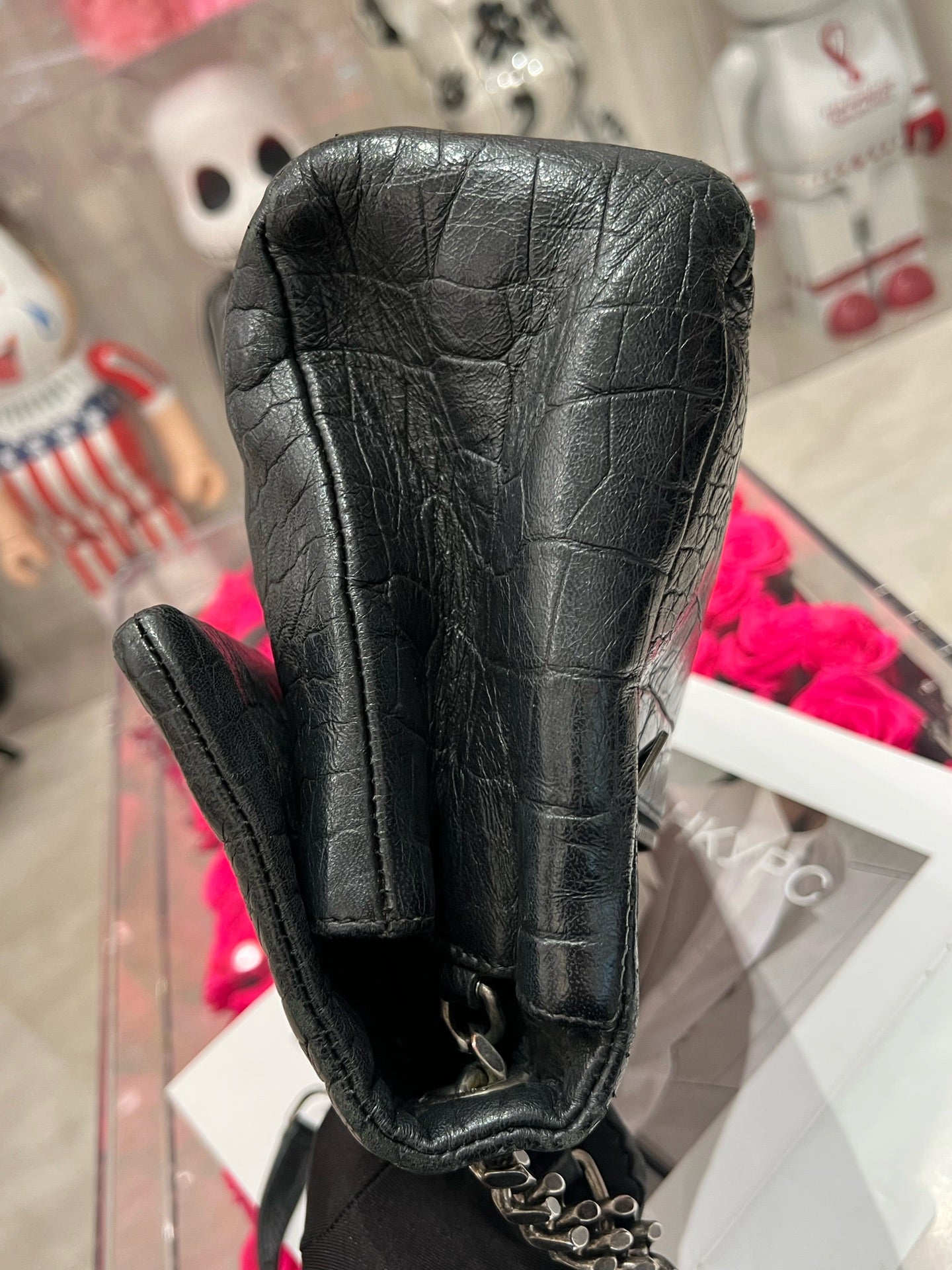 Saint Laurent - Flap Bag - Leather - Black - (medium)